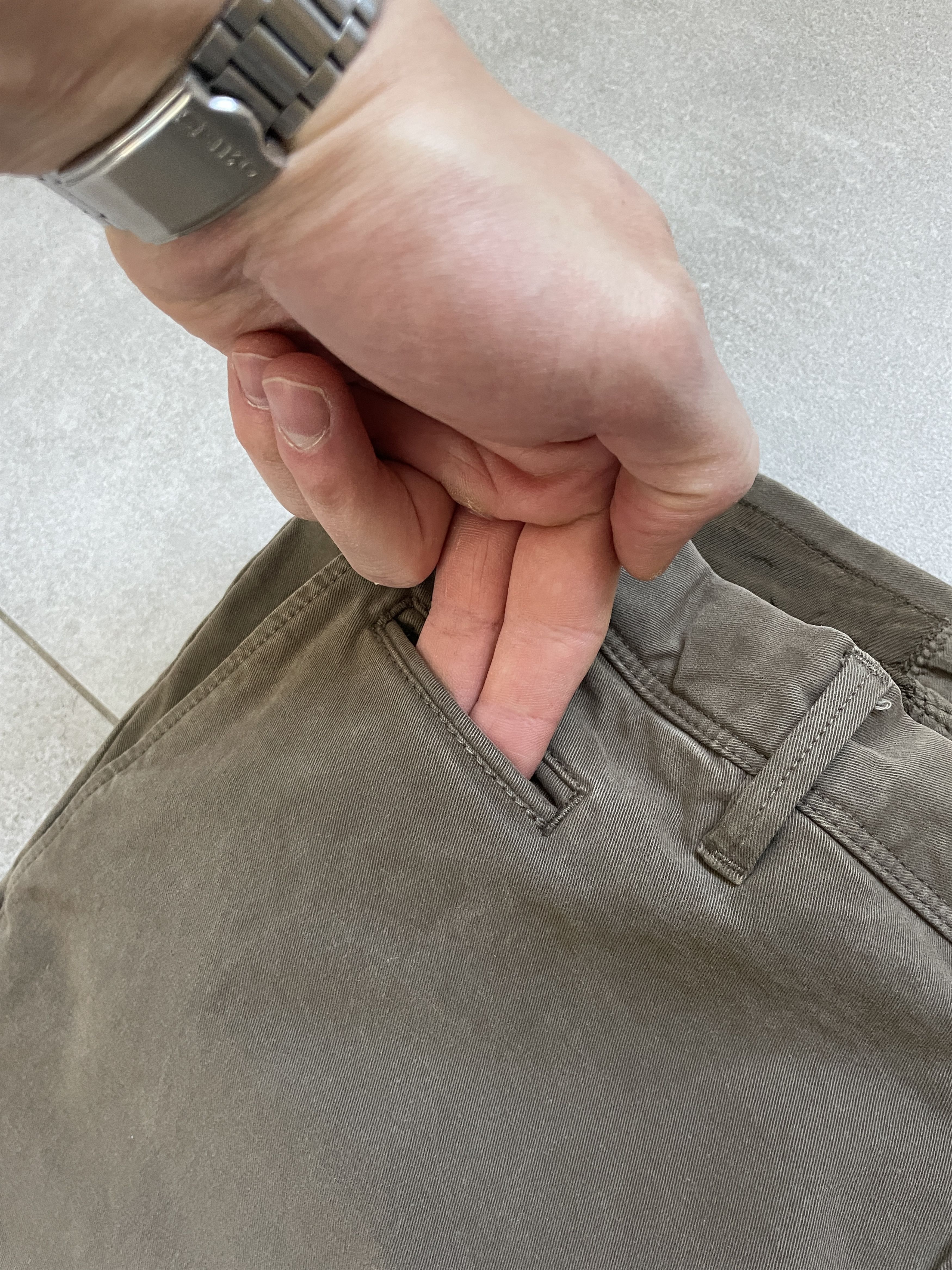 C.P. Company KHAKI STONE ISLAND CP COMPANY CASUAL CHINO Size US 34 / EU 50 - 3 Thumbnail
