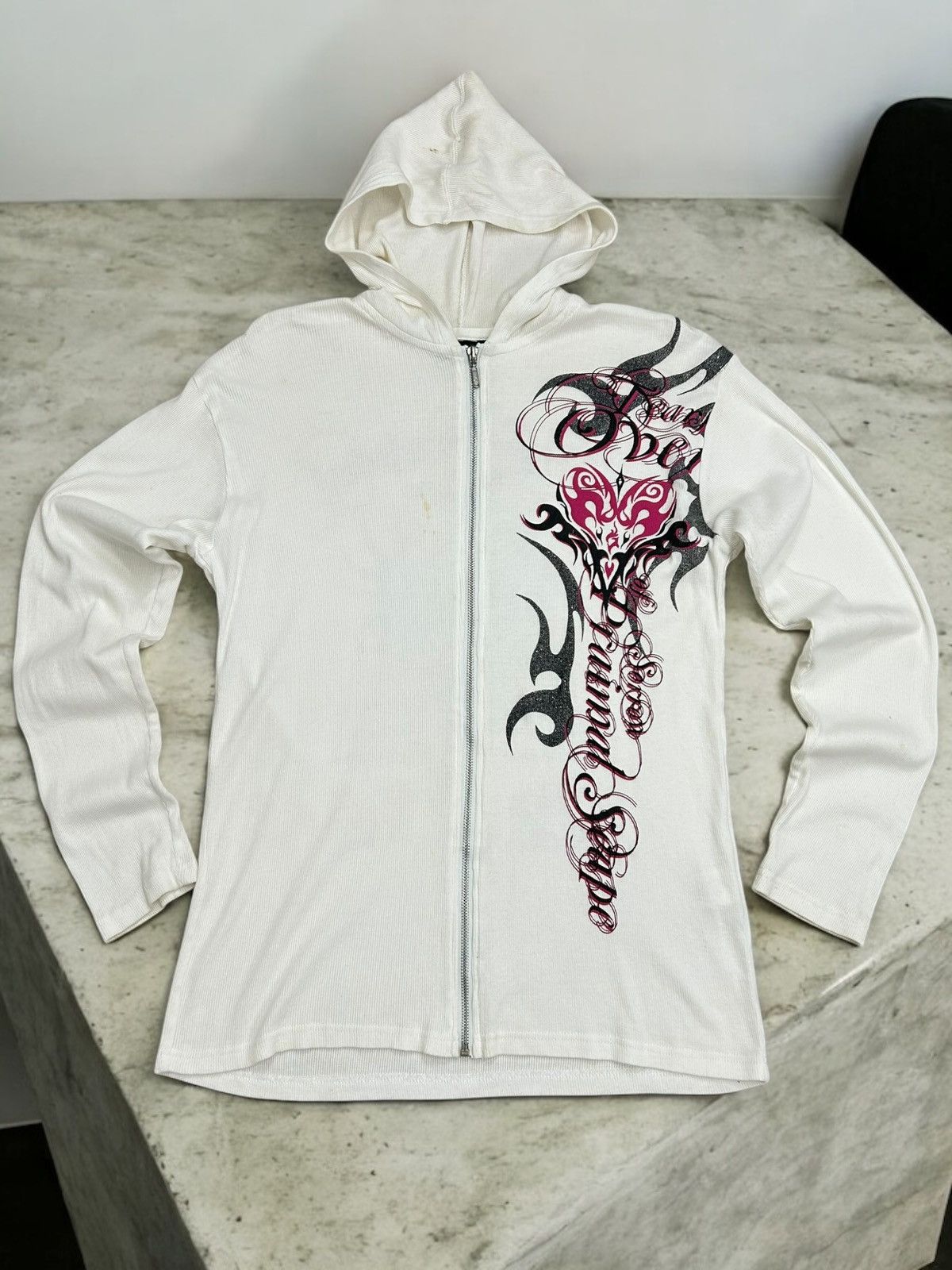Designer × Japanese Brand Over Primal Scene – Bold Gothic-Inspired Tribal Heart Size US M / EU 48-50 / 2 - 1 Thumbnail