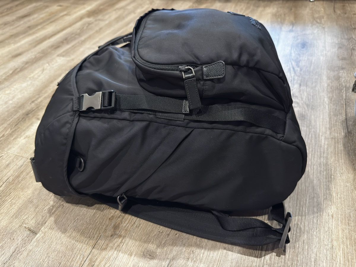 Prada Prada Re-Nylon Backpack – Black Size ONE SIZE - 7 Thumbnail