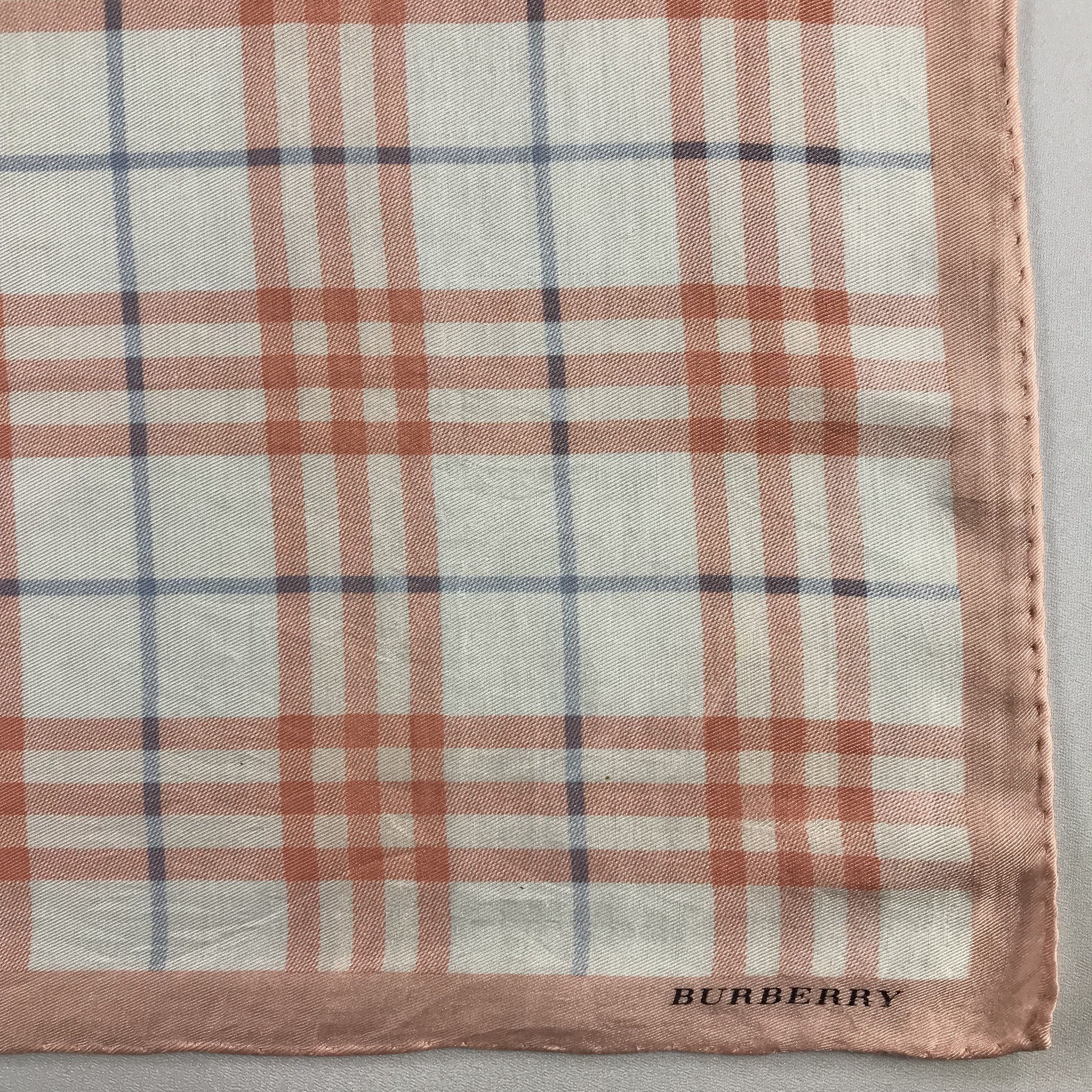 Burberry Burberry Handkerchief / Bandana / Neckerchief C574 Size ONE SIZE - 6 Thumbnail