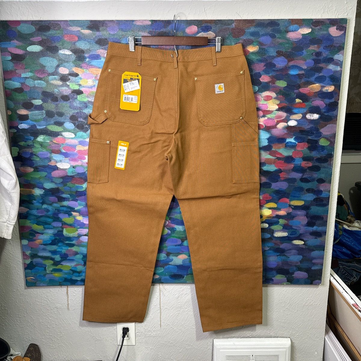 Carhartt Carhartt Brown double knee carpenter pants Size US 38 / EU 54 - 4 Thumbnail