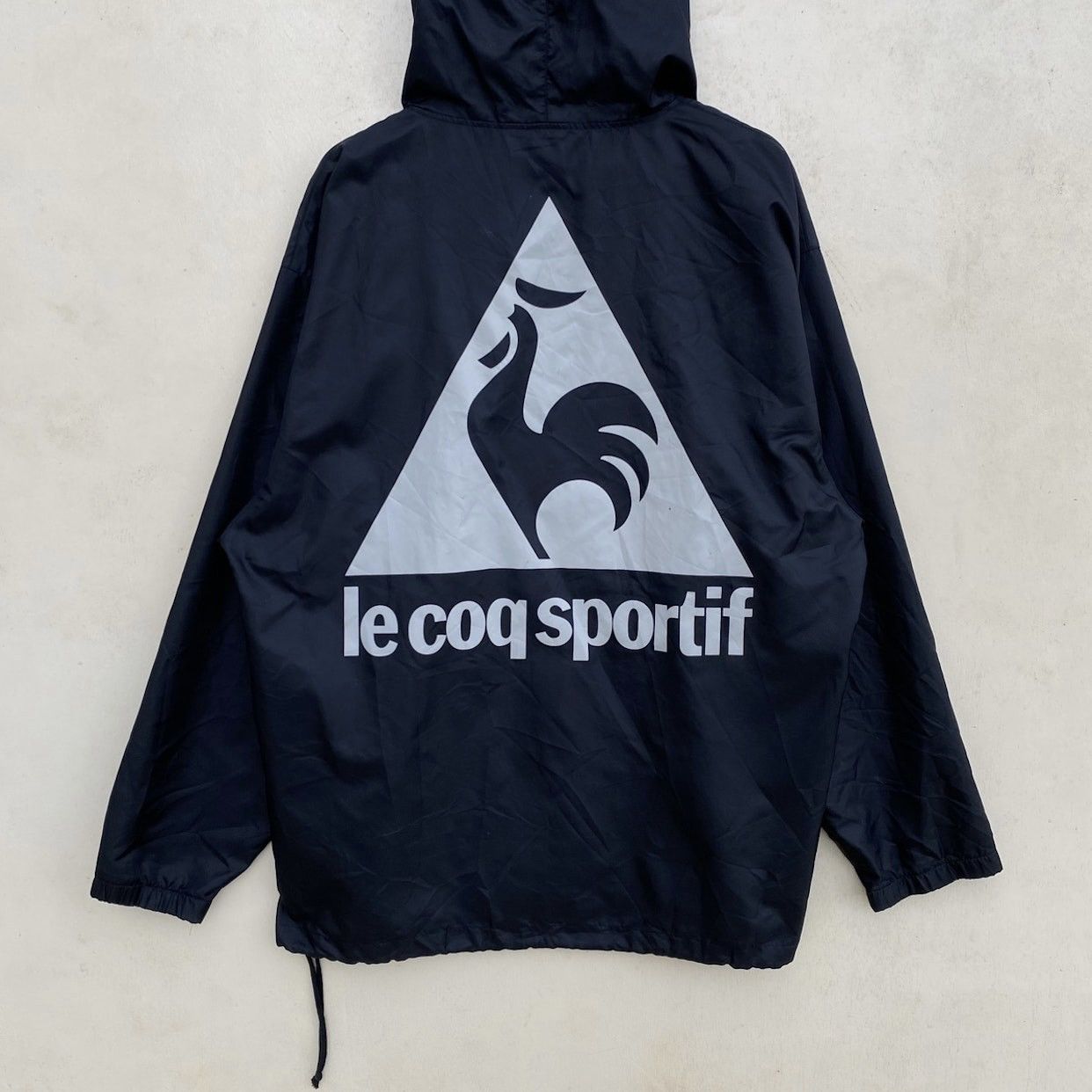 Vintage Le Coq Sportif Big Logo Windbreaker