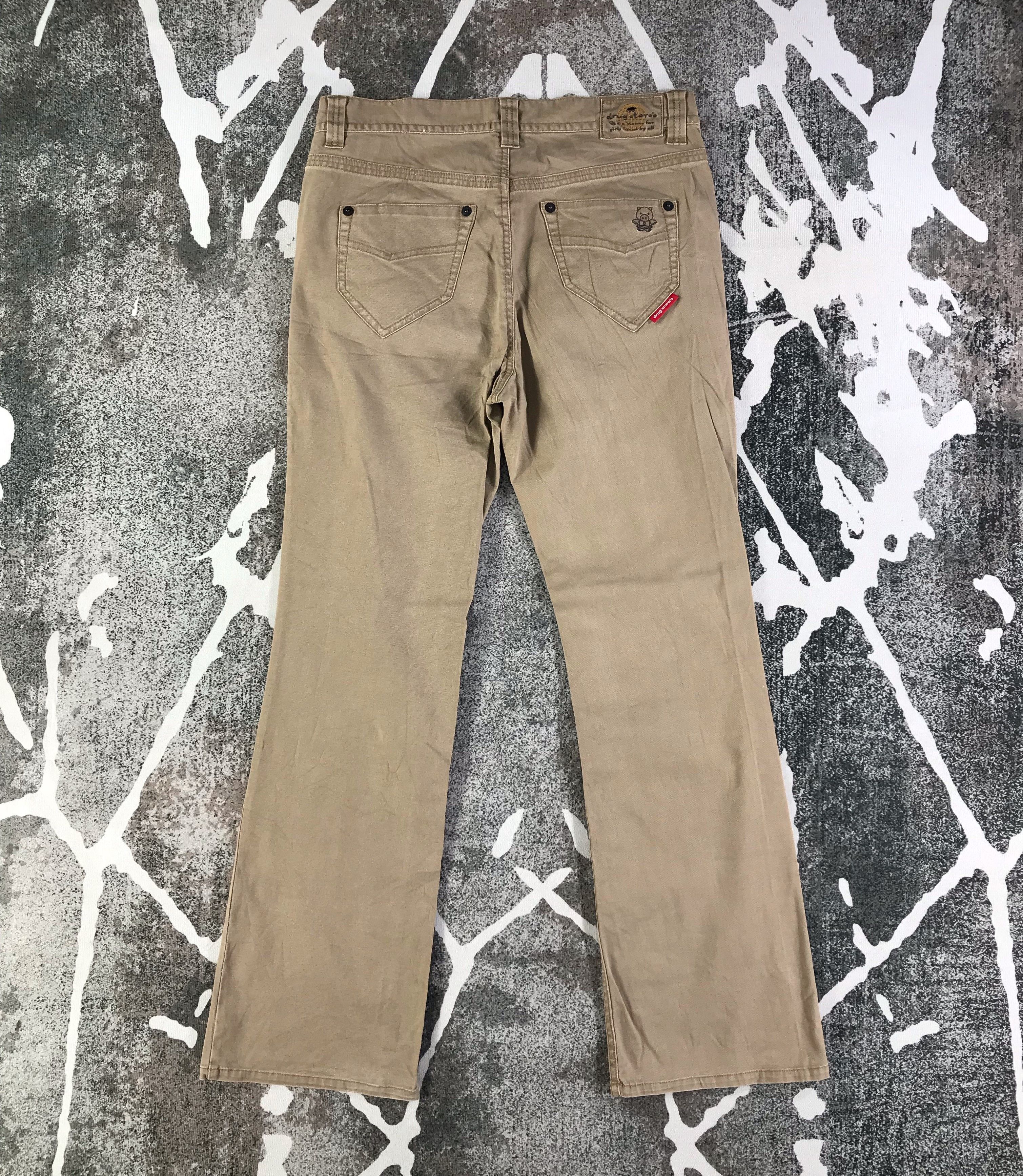 Japanese Brand Drug Store Flared Jeans KJ1935 Size 34" / US 12 / IT 48 - 2 Thumbnail