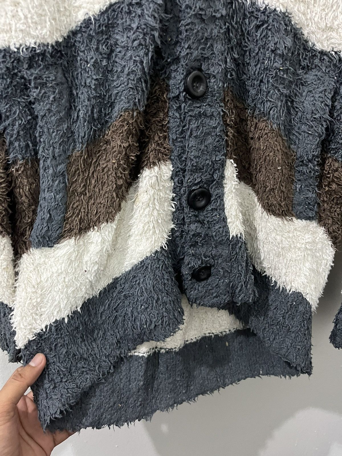 If Six Was Nine 💥Crazy Fur Gelato Pique Homme Faux Fur Jackets Size US L / EU 52-54 / 3 - 7 Thumbnail