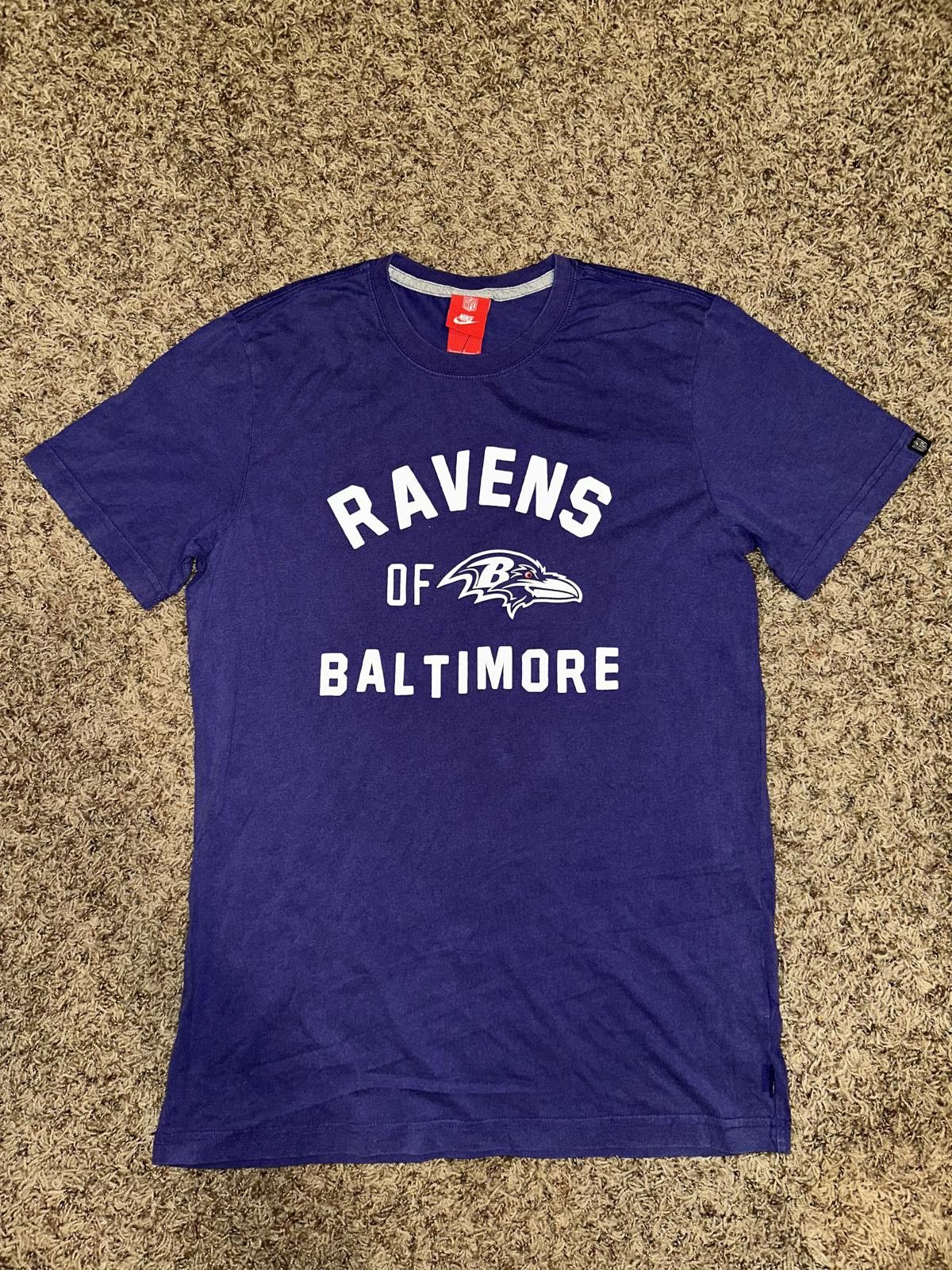 Nike Rare Vintage Nike Men’s Baltimore Ravens Washed Of The City Jersey Shirt 2013 Size US L / EU 52-54 / 3 - 1 Thumbnail