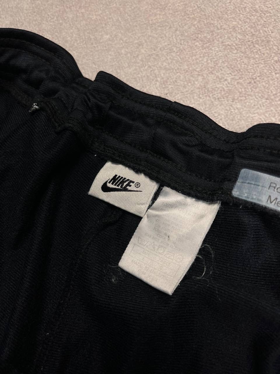 Nike × Vintage Vintage Nike Swoosh Baggy Trackpants Y2K L Size US 34 / EU 50 - 3 Thumbnail