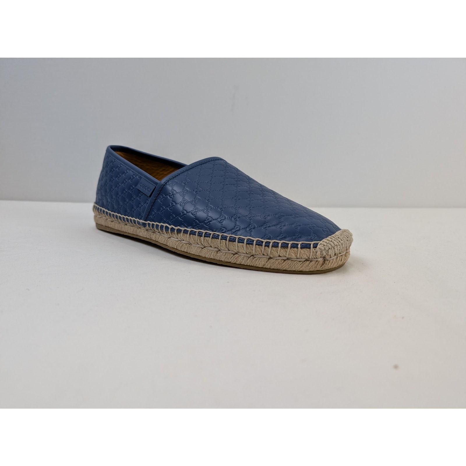 Gucci o1rshd1 Micro shoe Boots in Blue/Beige Size US 12.5 / EU 45-46 - 2 Thumbnail