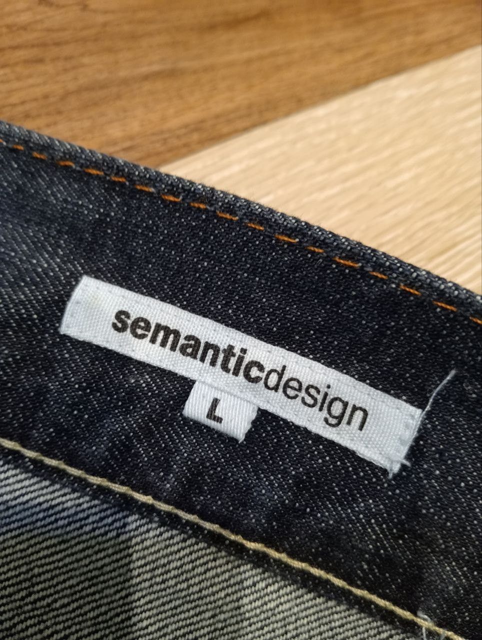 semanticdesign SEMANTIC DESIGN JAPAN INDIGO DENIM FLARED PANTS Size US 34 / EU 50 - 7 Thumbnail