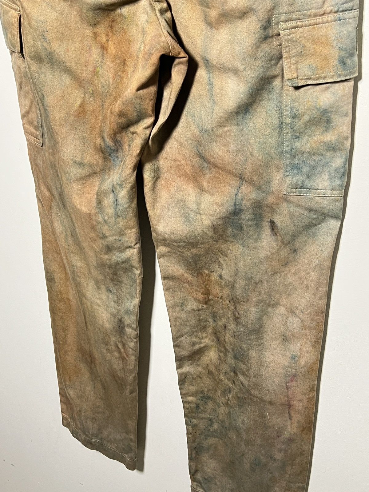 Ralph Lauren ralph lauren rust tie dye cargo multipocket army pants Size US 32 / EU 48 - 9 Thumbnail