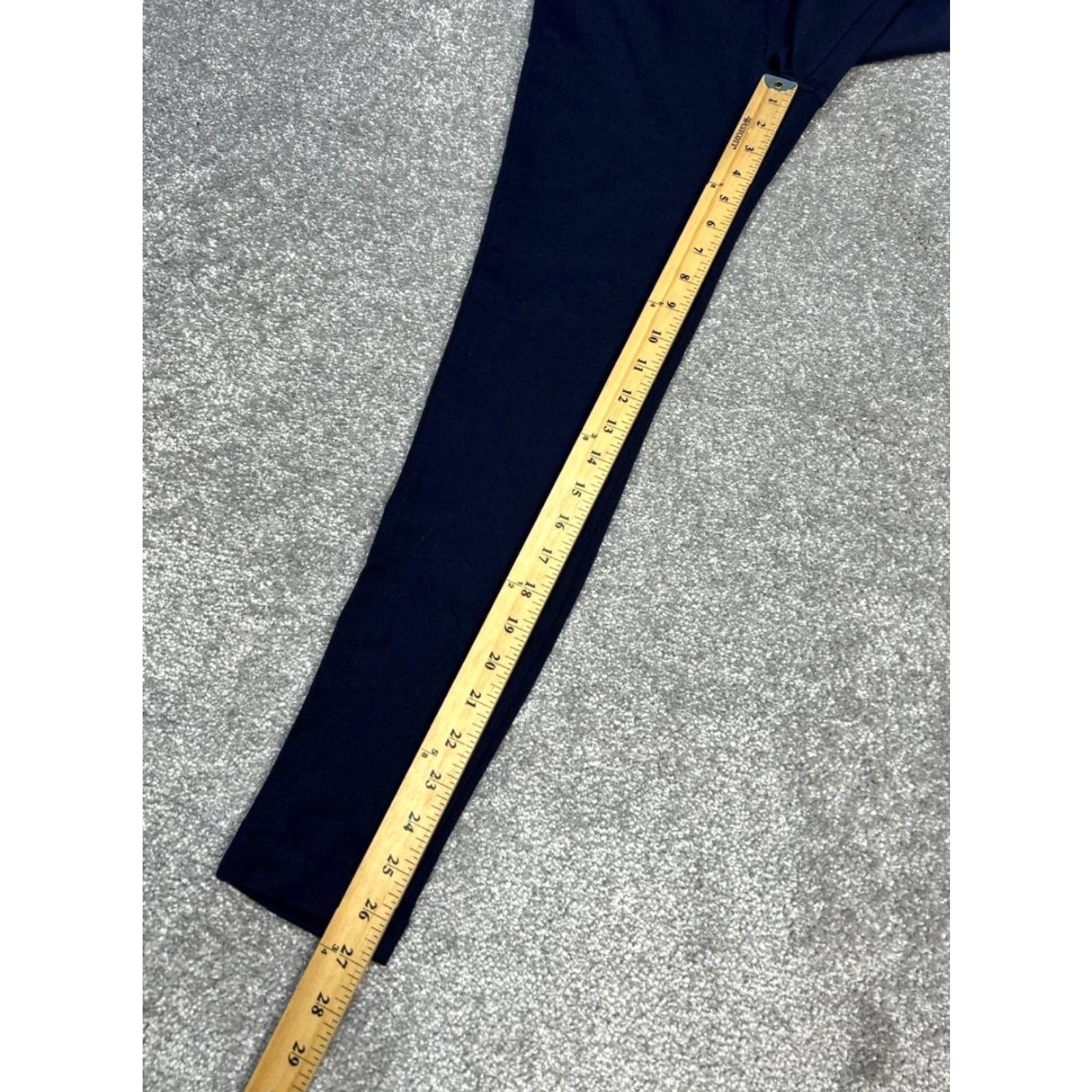 Ralph Lauren Lauren Ralph Lauren Leggings Womens Small Blue Stretch Mid Rise Workout Yoga Size 28" / US 6 / IT 42 - 2 Thumbnail