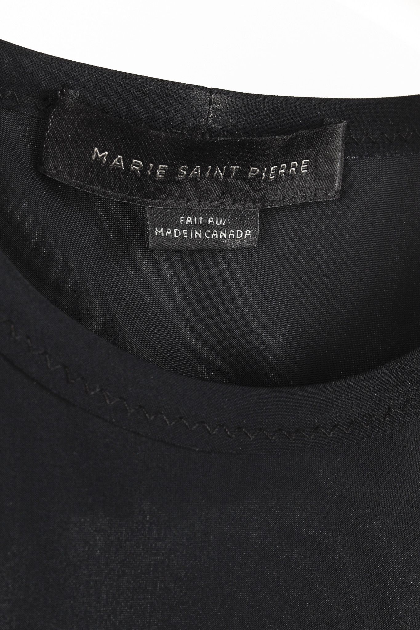 Marie Saint Pierre Marie Saint Pierre Black Cut-Out Back Dress Size M / US 6-8 / IT 42-44 - 4 Thumbnail