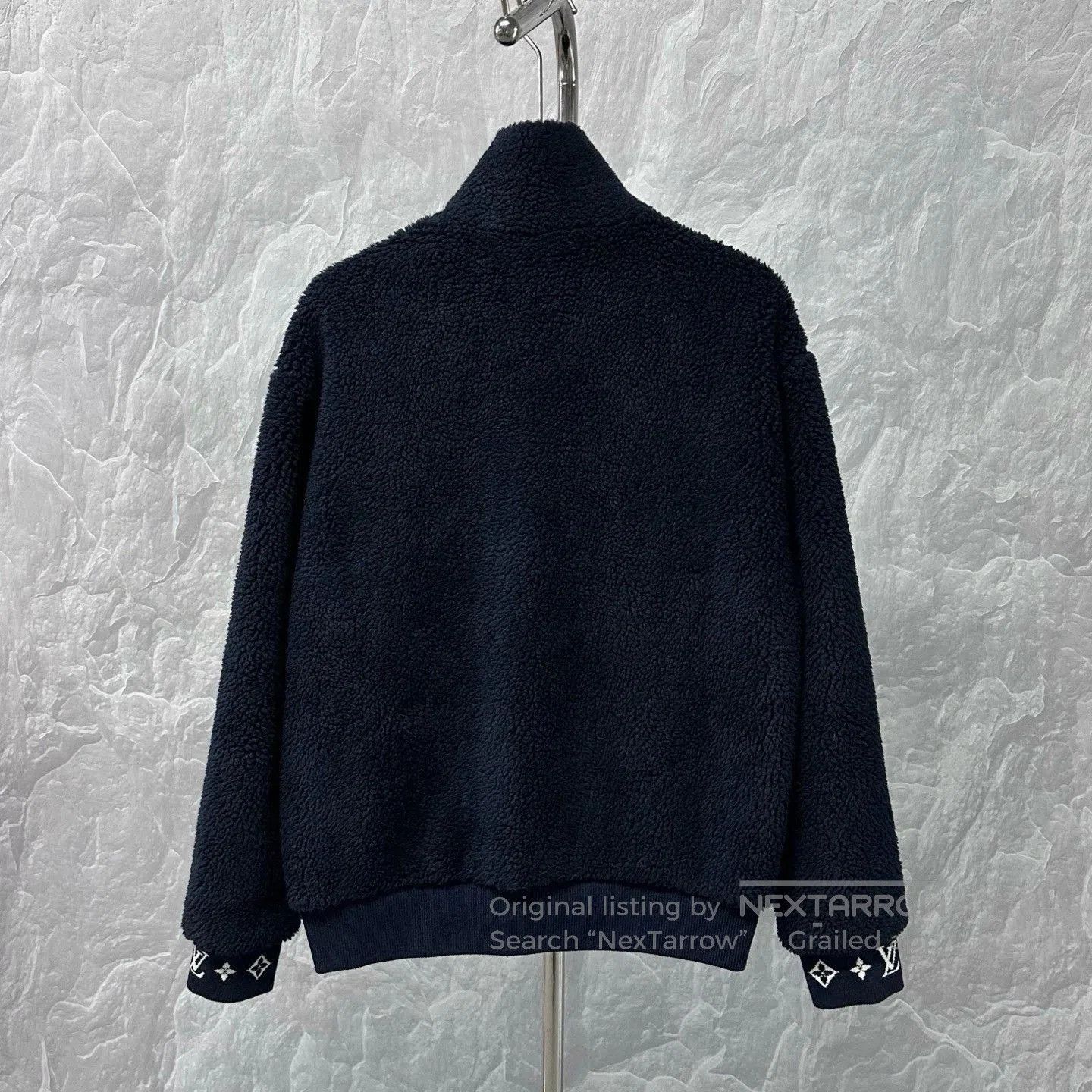 Louis Vuitton Louis Vuitton FW25 Stand Collar Teddy Zip Jacket. Size US XL / EU 56 / 4 - 4 Thumbnail