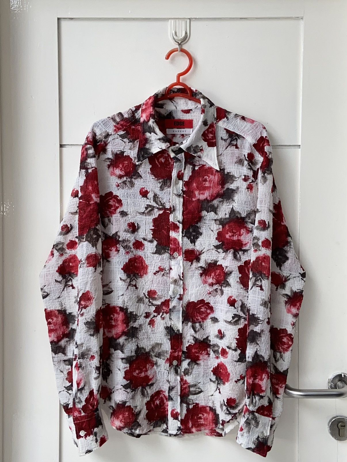 Designer × Japanese Brand EDGE RUPERT Flower Motive Shirt Size US S / EU 44-46 / 1 - 10 Thumbnail