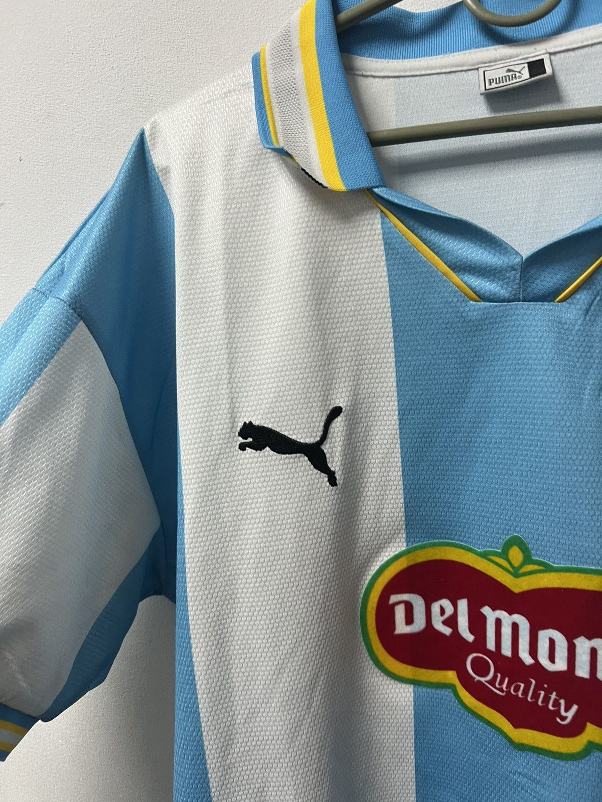 Puma SS Lazio 1999 90s 2000 Vintage Roma Puma Football Jersey Size US XL / EU 56 / 4 - 5 Thumbnail