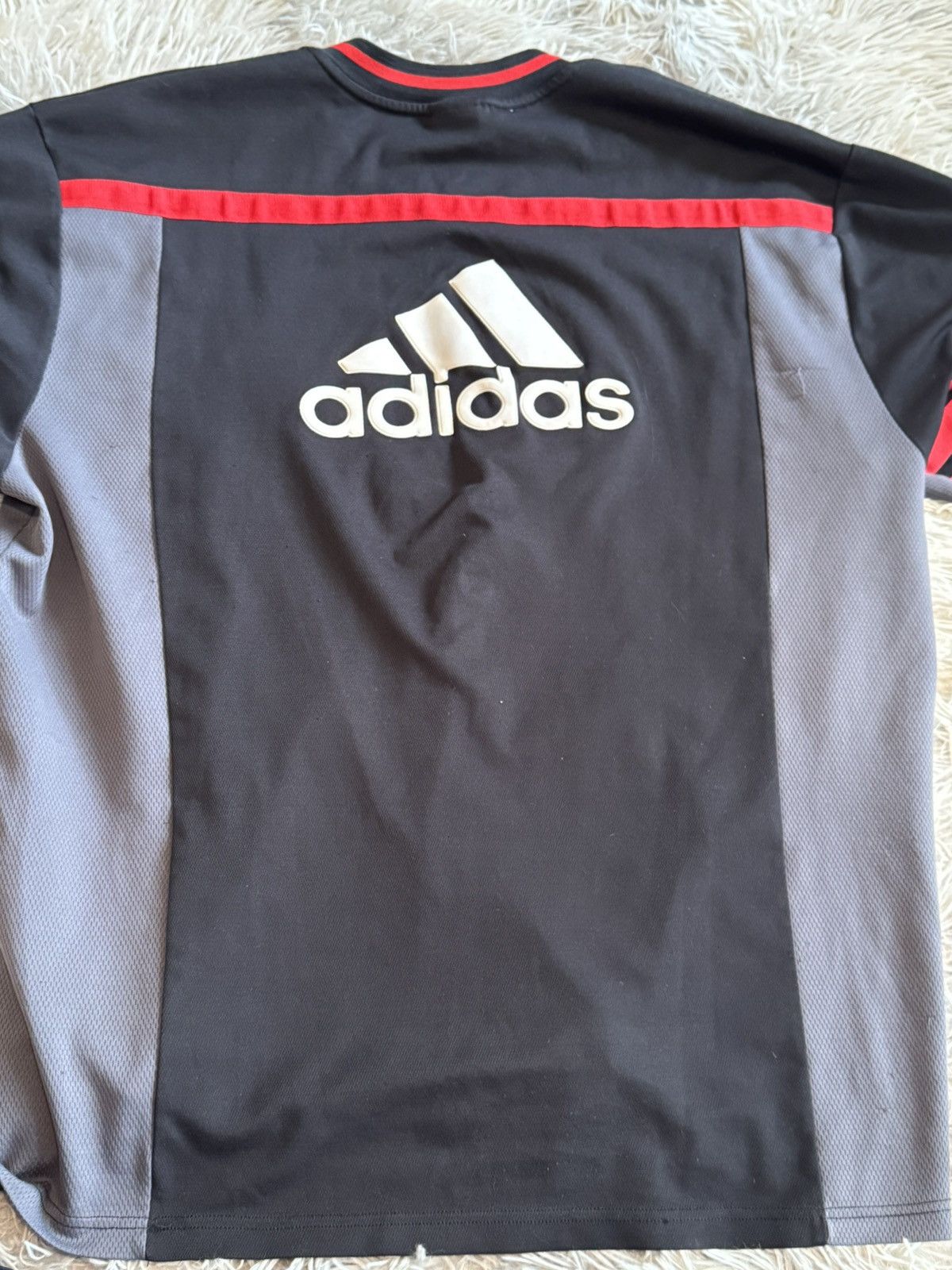 Adidas Adidas AC Milan 99/00 Pre-Match Shirt – Size L – Vintage Size US L / EU 52-54 / 3 - 8 Thumbnail