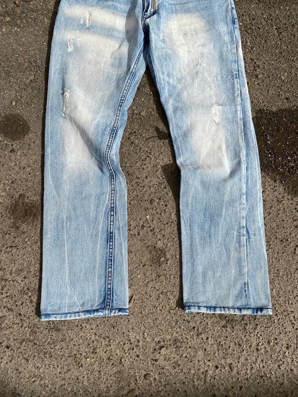 Japanese Brand × Vintage Diesel faded distressed pants jeans Size US 34 / EU 50 - 4 Thumbnail
