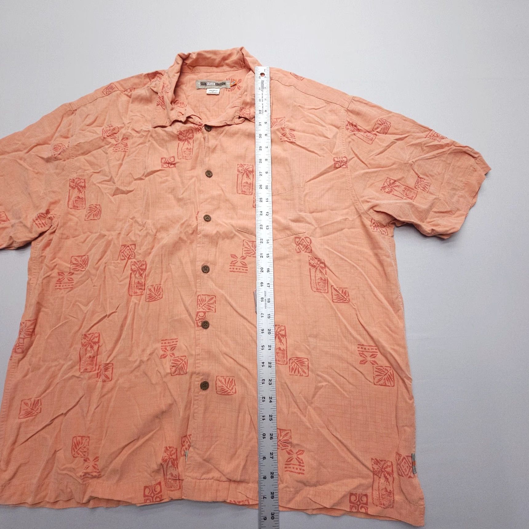 Quiksilver VINTAGE Quiksilver Shirt Mens XL Comfort Fit Floral Tropical Coastal Surf Skate Y2K Loop Size US XL / EU 56 / 4 - 6 Thumbnail
