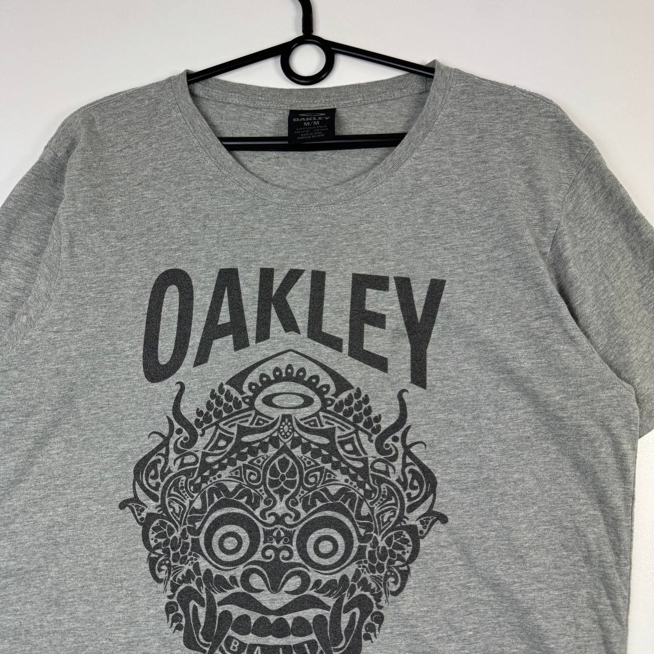 Oakley Oakley Graphic T-Shirt Grey Skull Logo Mens Size M Size US M / EU 48-50 / 2 - 2 Thumbnail