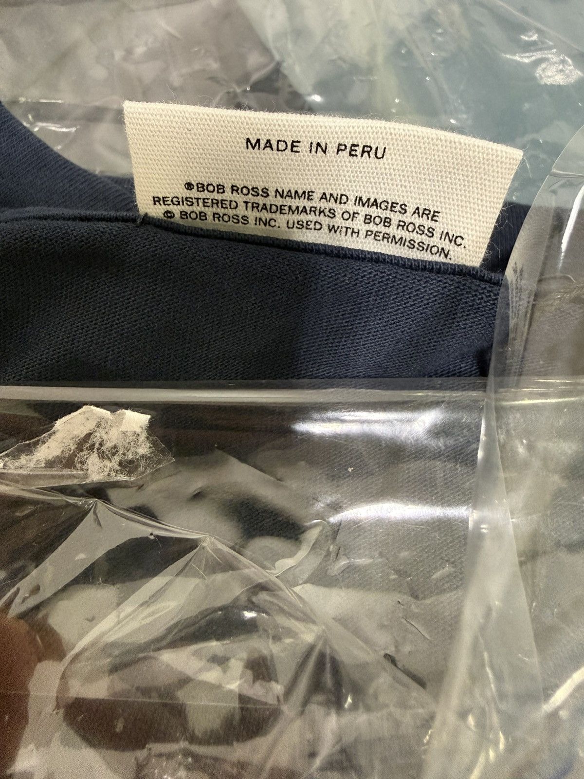 Kith KITH Bob Ross Happy Accidents Quote Tee Nocturnal Sz Large Size US L / EU 52-54 / 3 - 5 Thumbnail