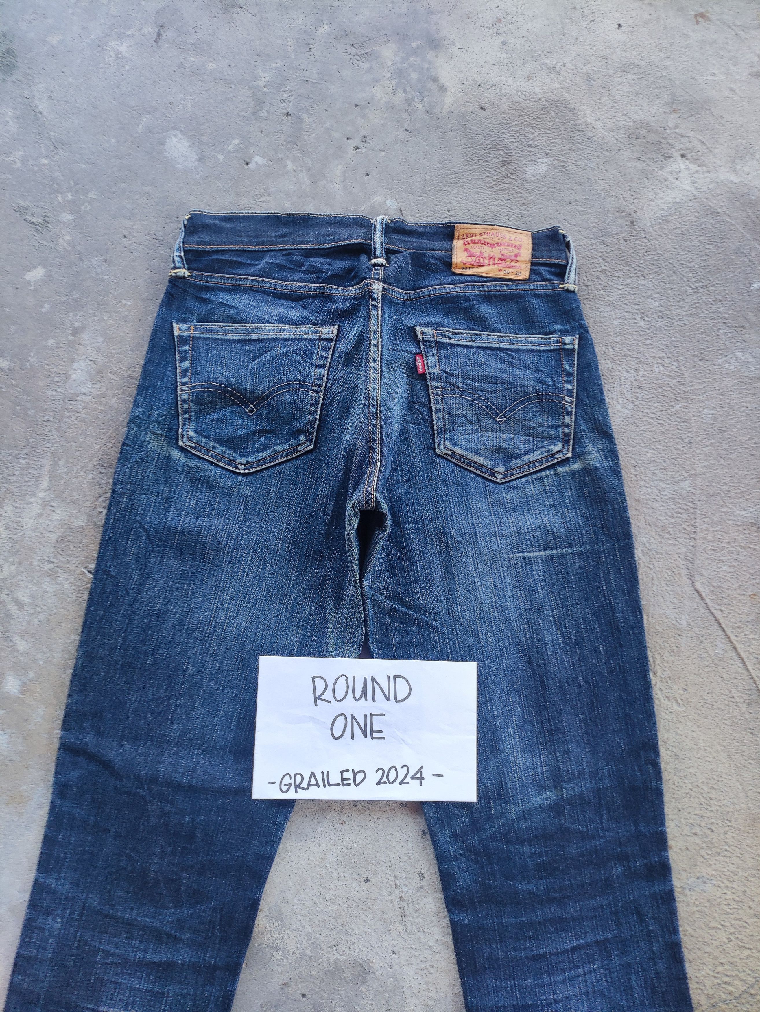 Jean × Levi's Vintage Levi's 551 Distressed Jeans Faded Denim Pants W32 Size US 32 / EU 48 - 13 Thumbnail