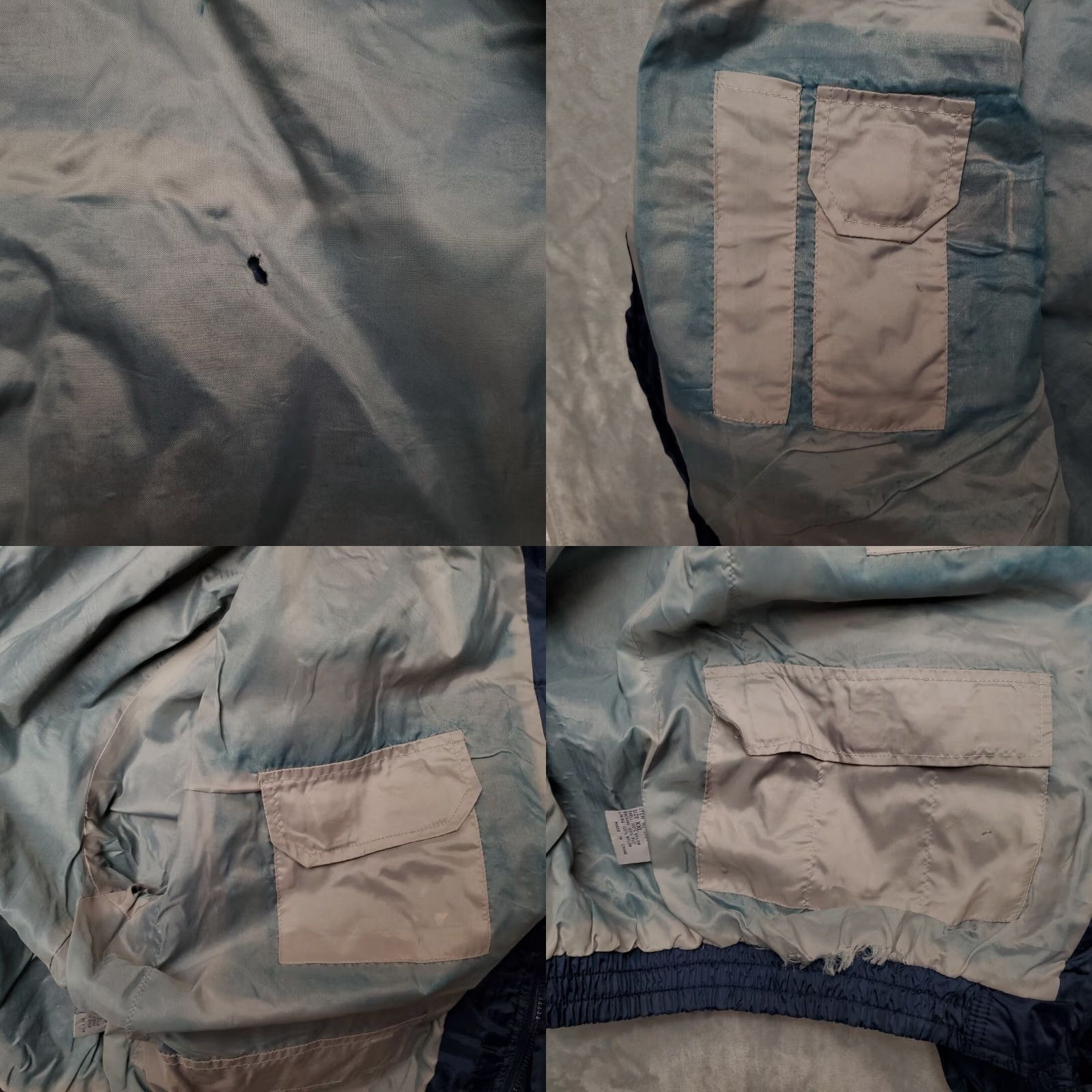 Vintage Hodgman Jacket MENS XXL Blue Waterproof Lake River Fishermans Fishing Rain Coat Size US XXL / EU 58 / 5 - 8 Thumbnail