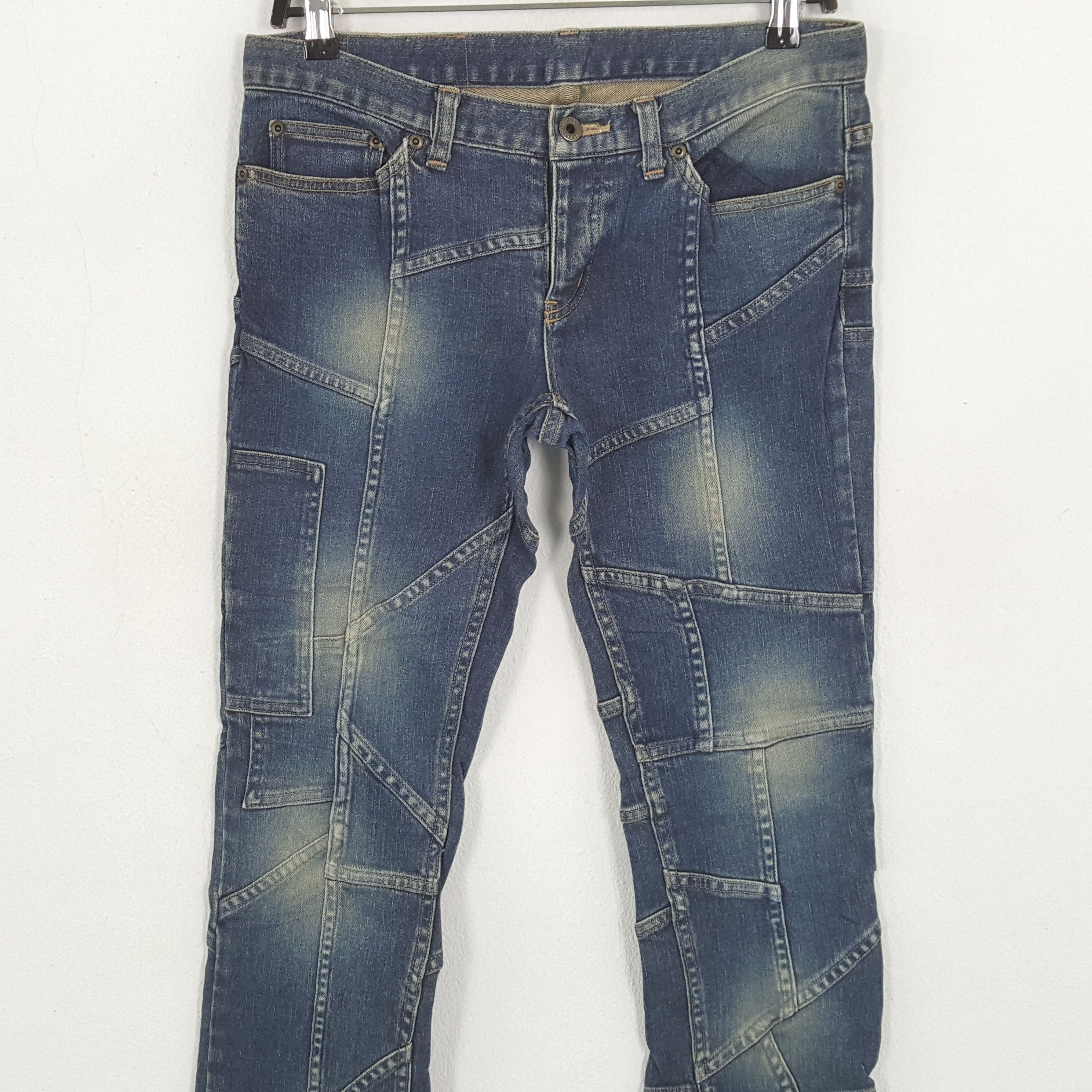 Hysteric Glamour HYSTERIC GLAMOUR Rare Fashion Design Custom Art Jeans Size 30" / US 8 / IT 44 - 5 Thumbnail