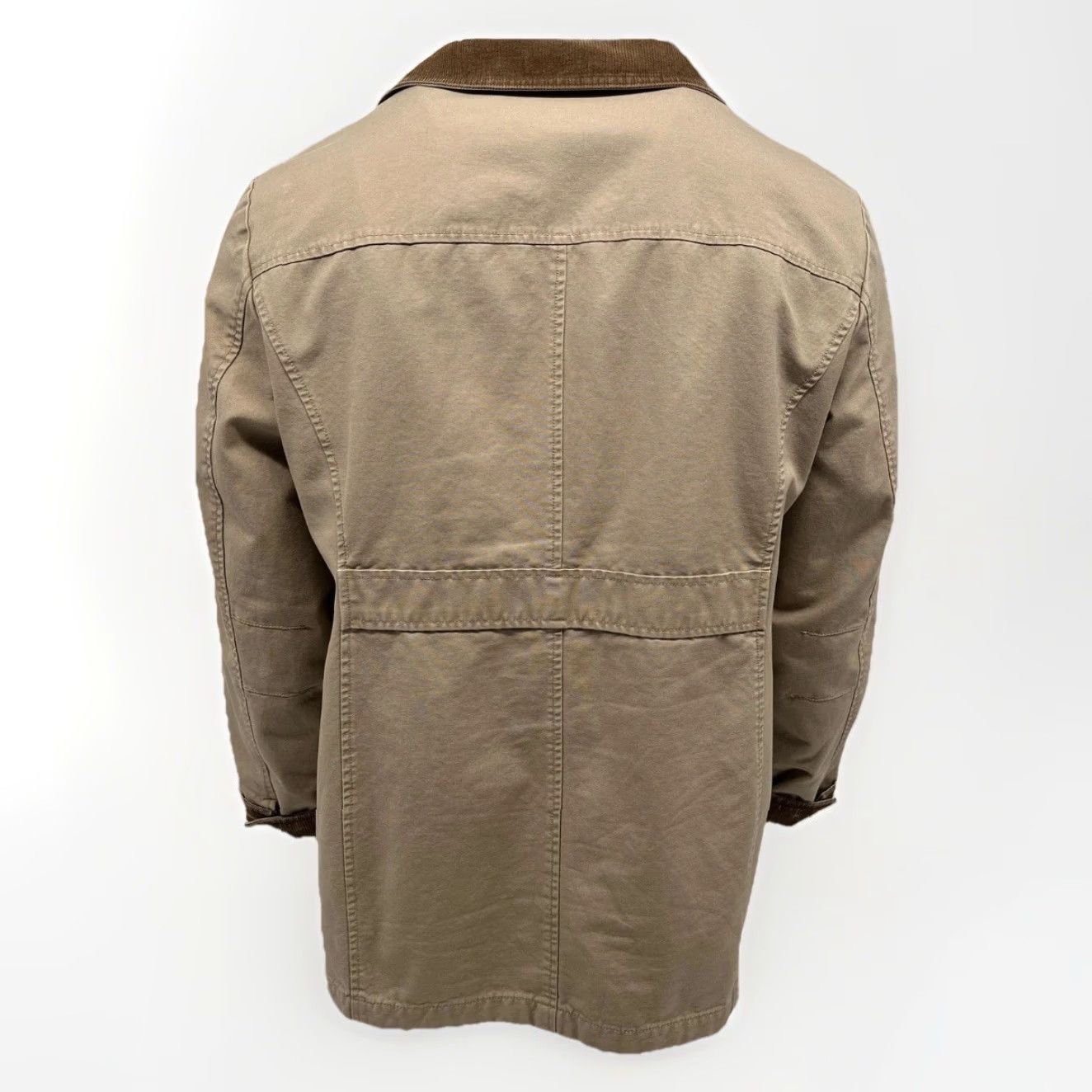 Vintage VINTAGE L.L.Bean Jacket Mens XL Khaki Barn Coat Canvas Field Lined Coat Size US XL / EU 56 / 4 - 3 Thumbnail