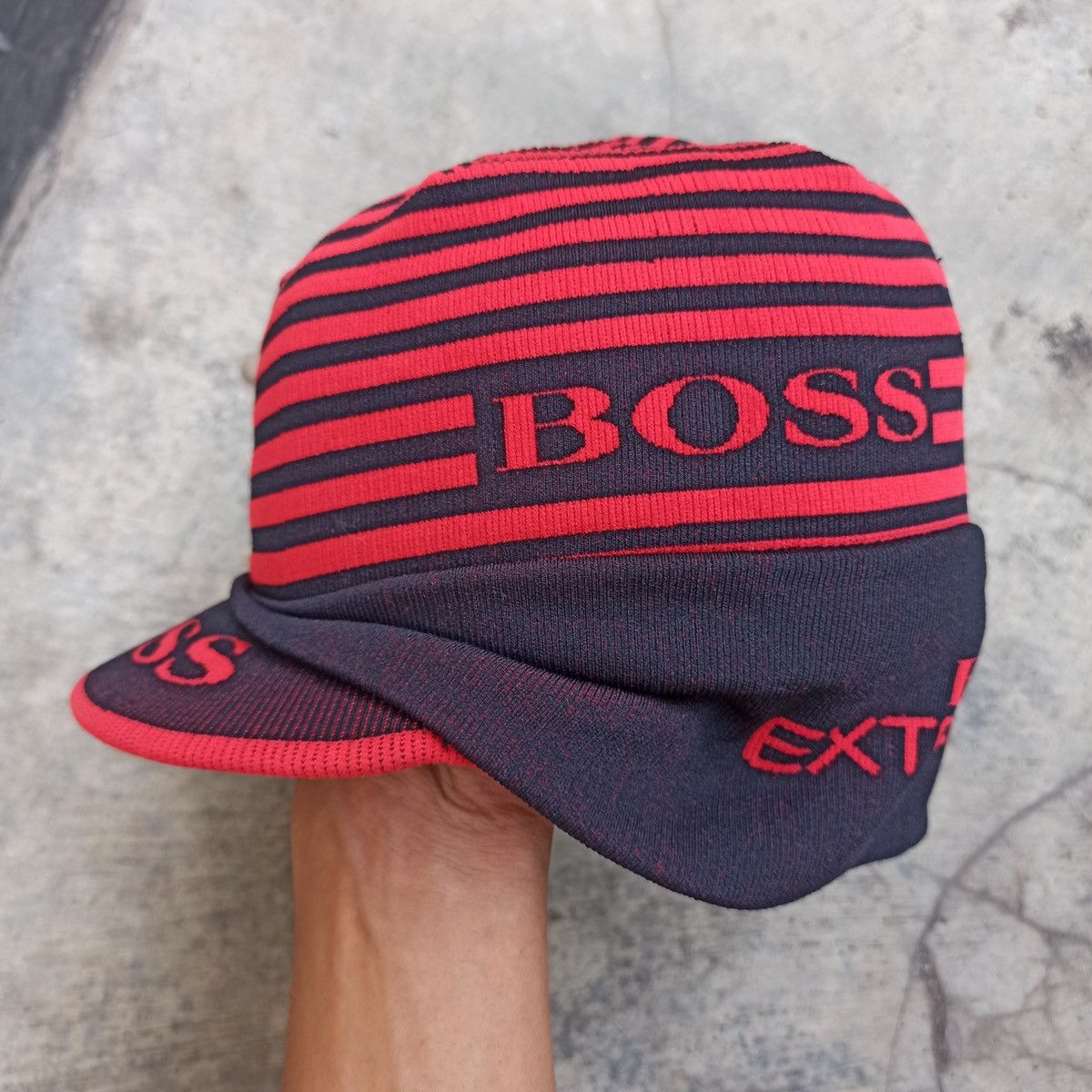 Hugo Boss × Solid and Striped Hugo boss outdoor beanie with visor Size ONE SIZE - 11 Thumbnail