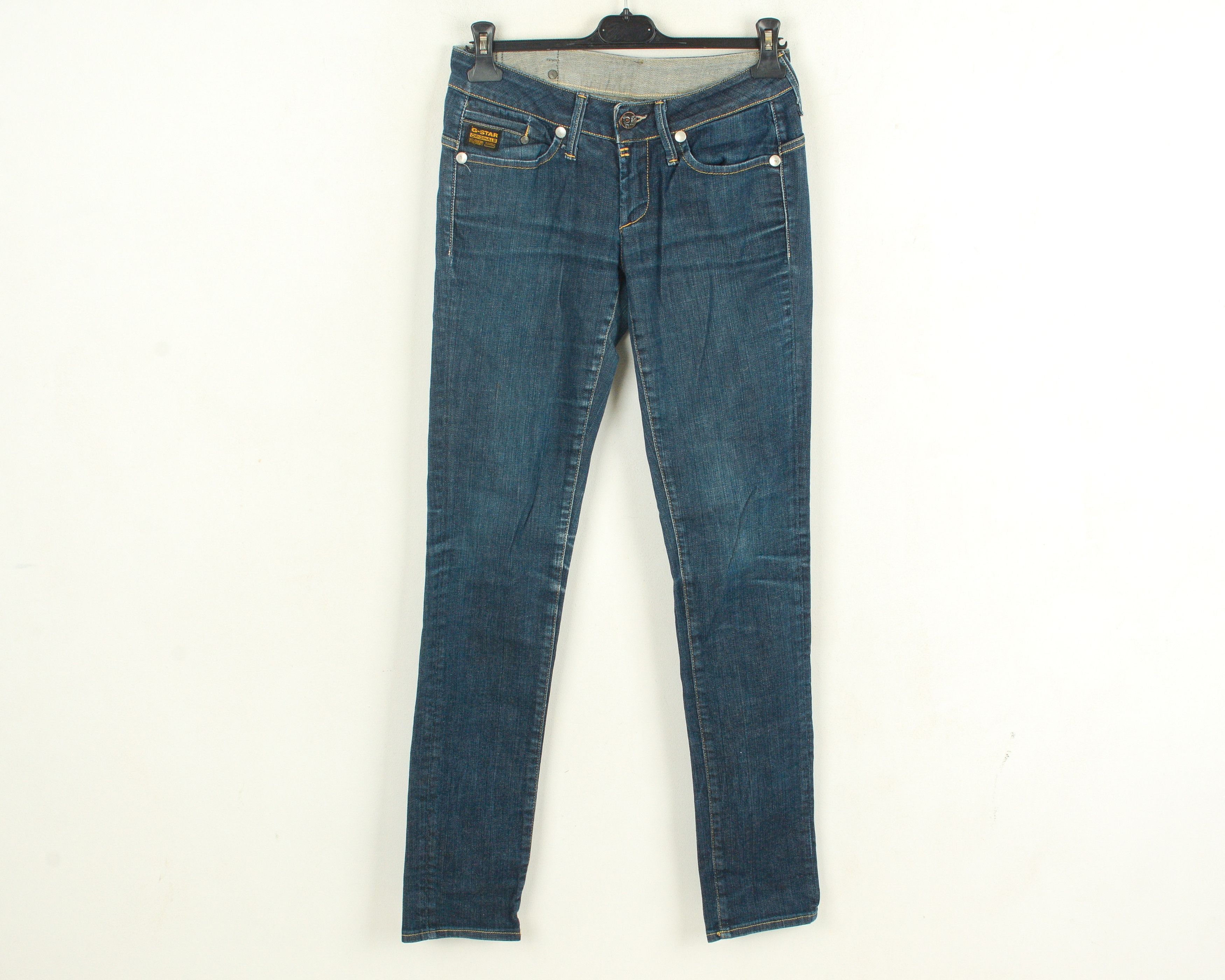 G-Star Midge Skinny Women's Jeans W28 L34 Trousers Zip Stretch Low Size 28" / US 6 / IT 42 - 1 Thumbnail