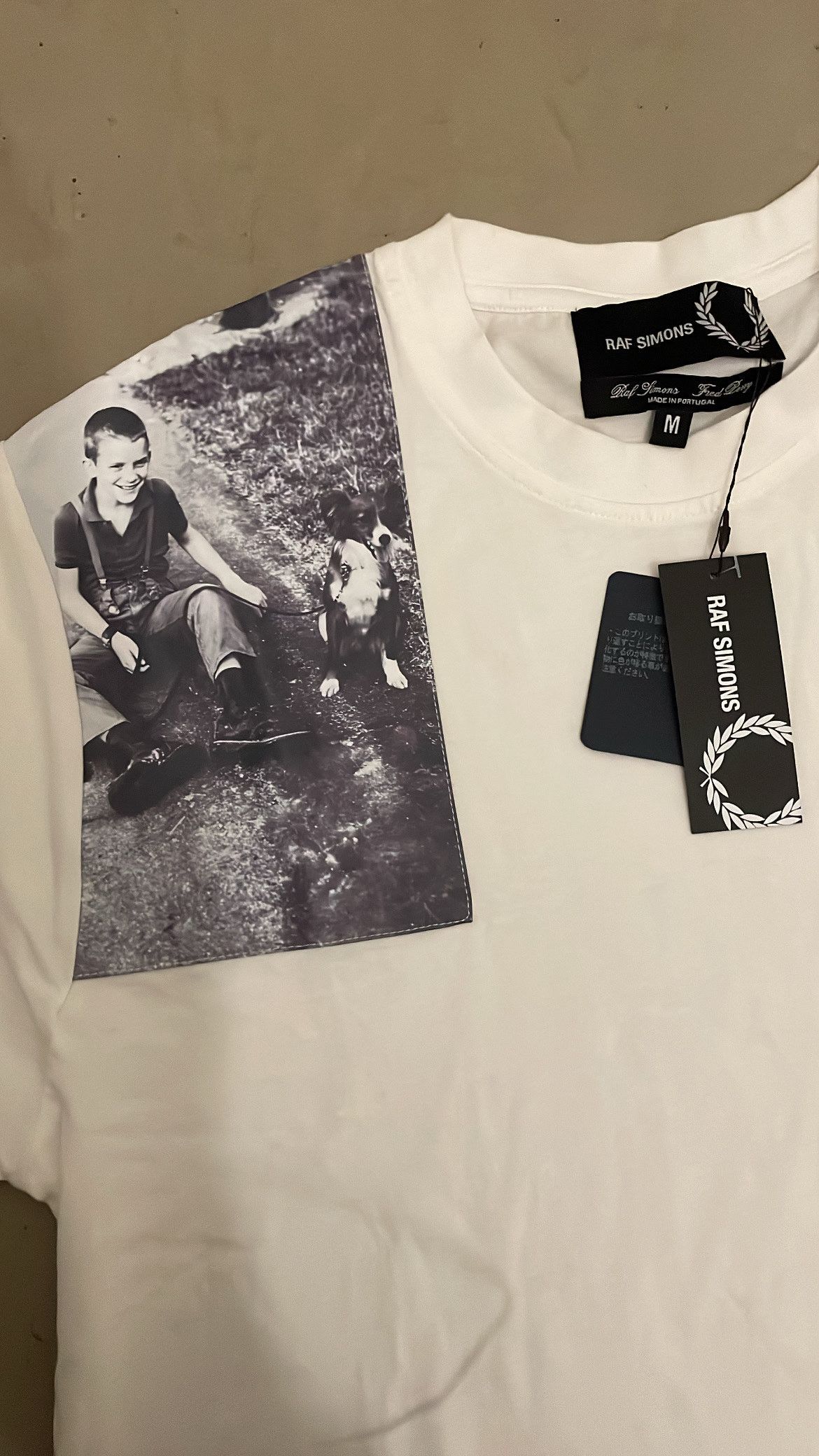 Raf Simons Raf Simons x Fred Perry Graphic Tee Shirt-dmc Size US M / EU 48-50 / 2 - 3 Thumbnail