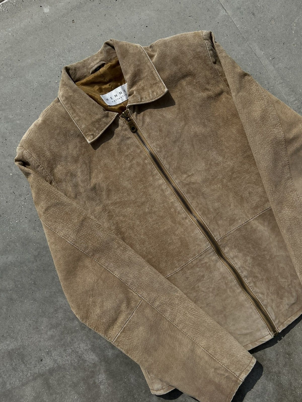 Japanese Brand × Vintage Vintage suede leather jacket cowboy boho Size M / US 6-8 / IT 42-44 - 2 Thumbnail