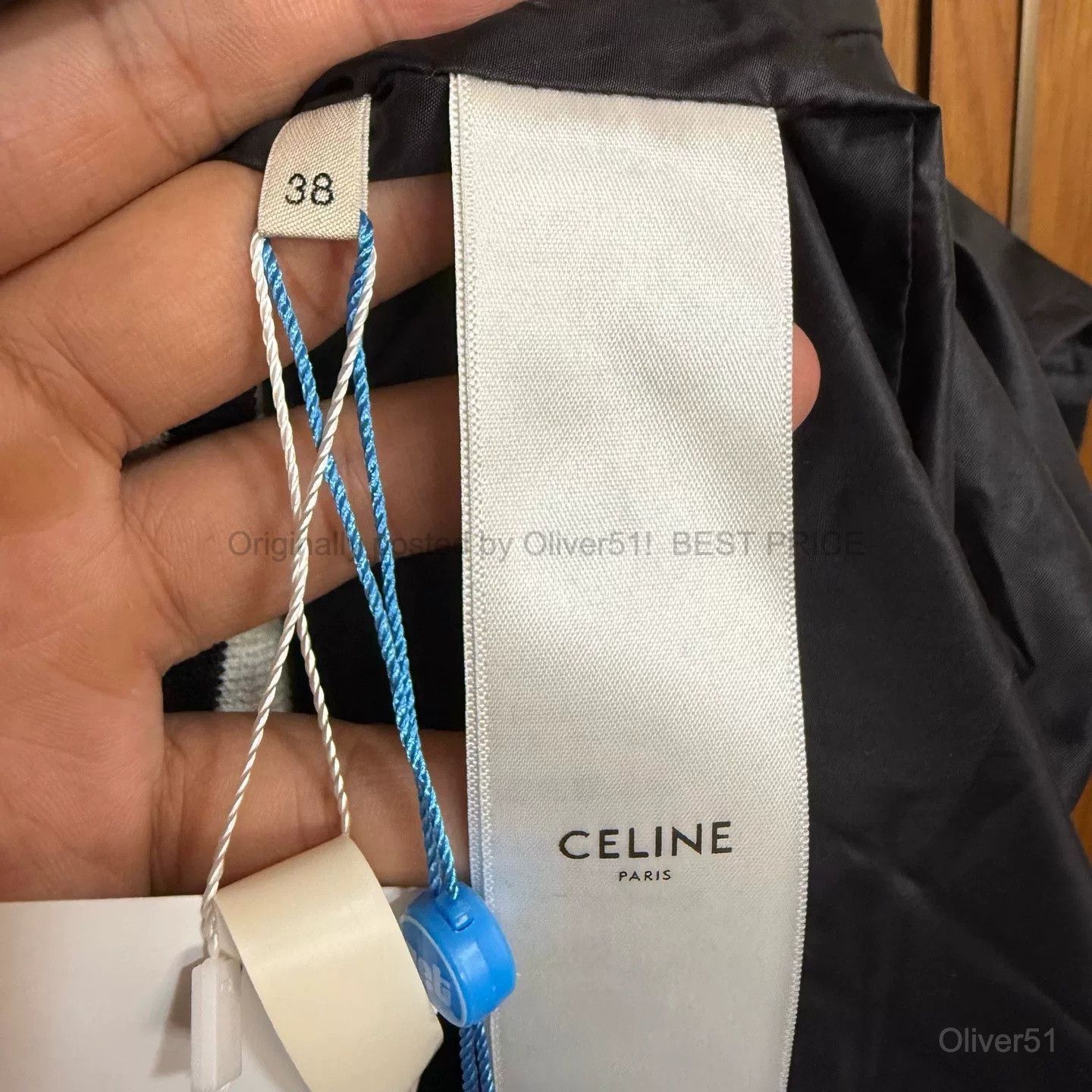 Celine Celine Front & Back Logo Hooded Shell Jacket BFAJNOP519 Size XS / US 0-2 / IT 36-38 - 3 Thumbnail