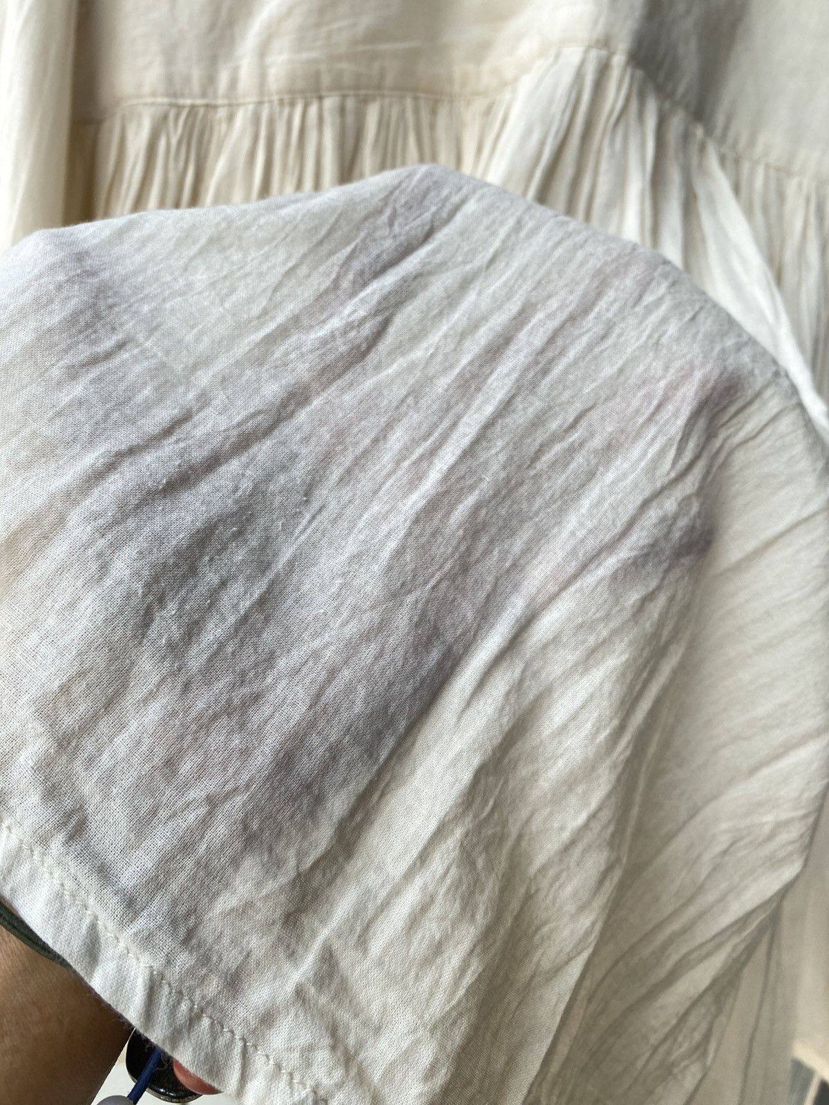 Sunao Kuwahara Sunaokuwahara Cream Victorian-Style Embroidered Blouse. Size M / US 6-8 / IT 42-44 - 13 Thumbnail