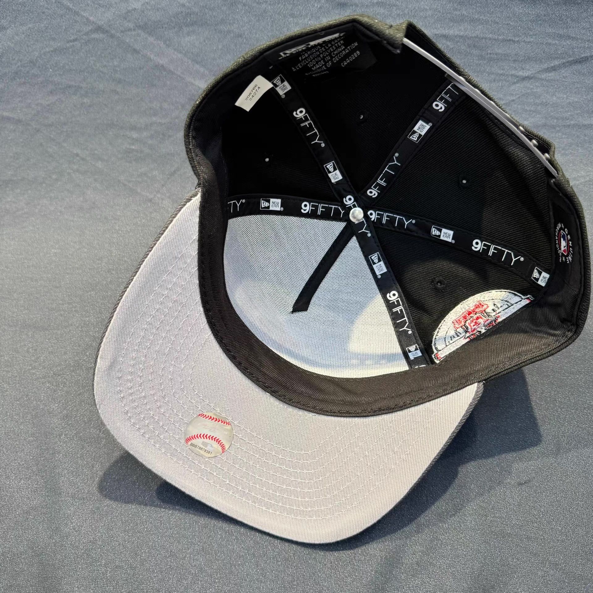 New Era New Era Baseball Cap Flat Brim Hat Q5 Size ONE SIZE - 7 Thumbnail