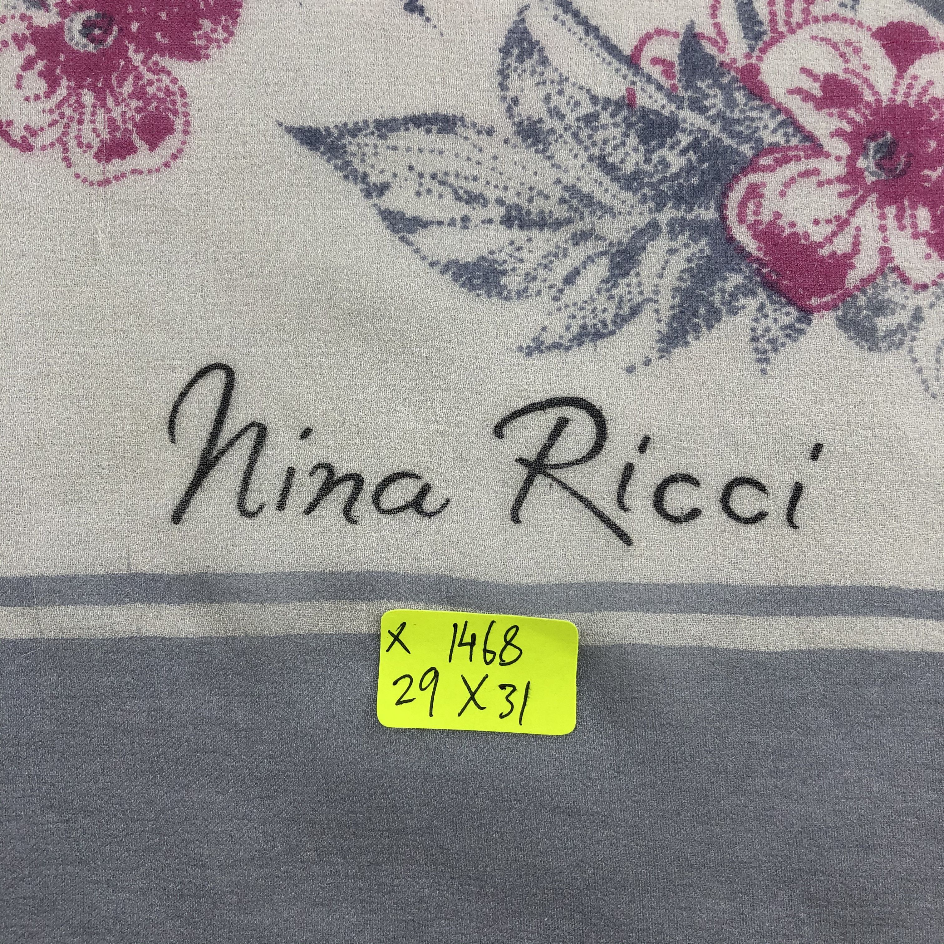 Nina Ricci Vintage Nina Ricci Silk Scarf Size ONE SIZE - 5 Thumbnail