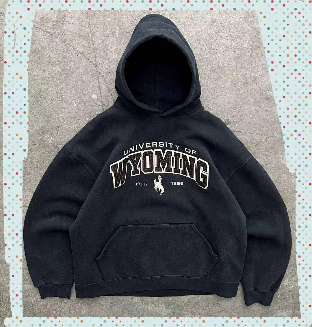Vintage Relaxed-fit printed hooded sweatshirt Size US M / EU 48-50 / 2 - 1 Thumbnail