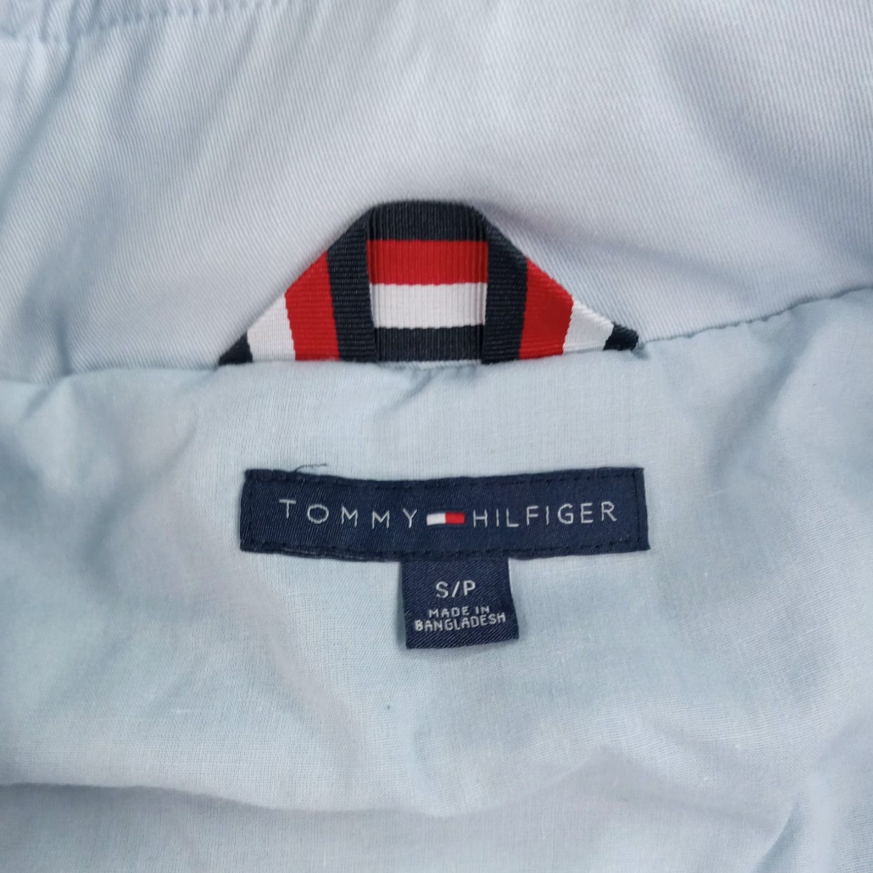 Tommy Hilfiger Tommy Hilfiger Parka Jacket Womens Small Long Blue Hooded Full Zip Stretch Size S / US 4 / IT 40 - 6 Thumbnail