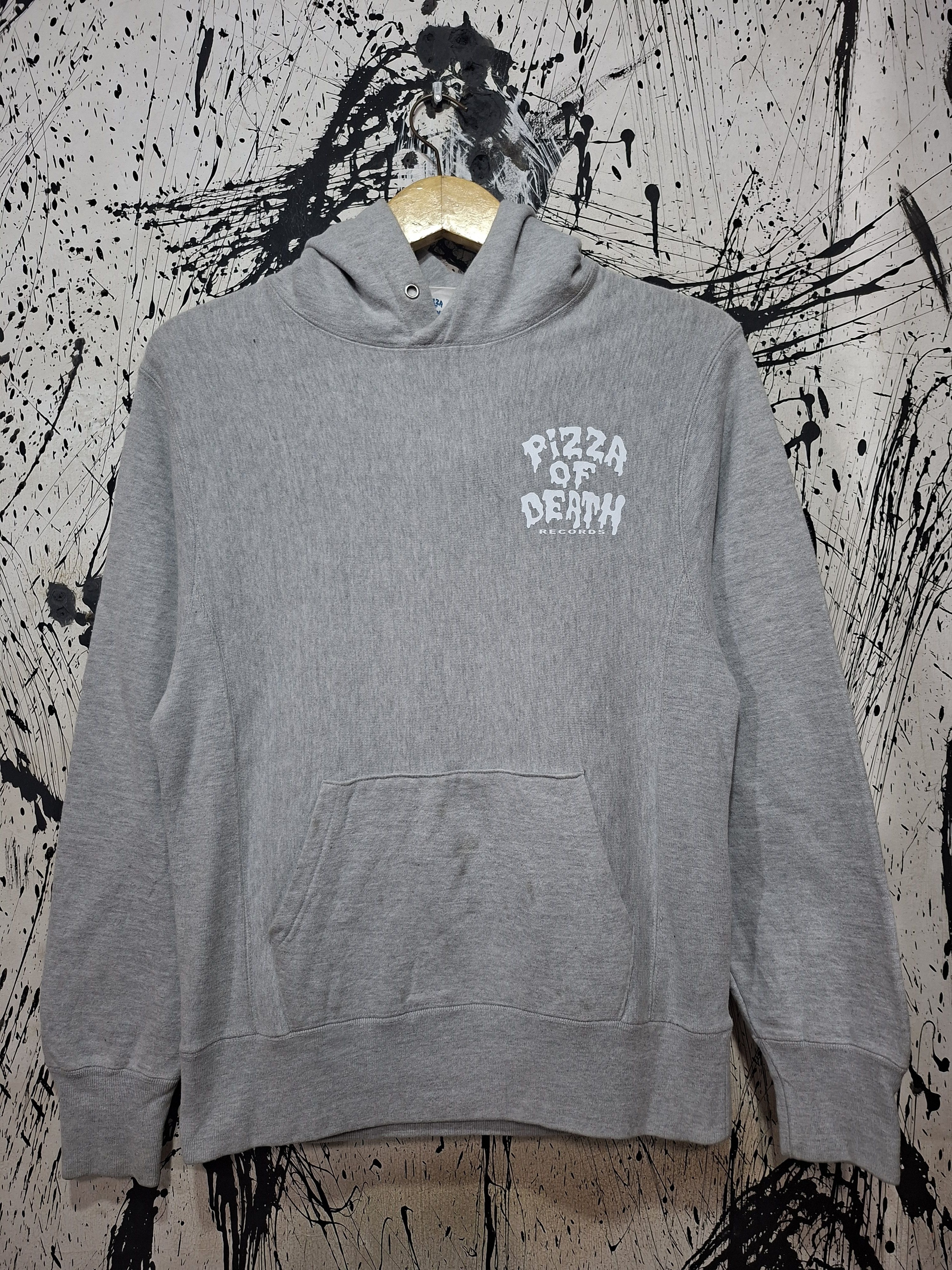 Japanese Brand PIZZA OF DEATH RECORDS MERCHANDISE REVERSWIFT HOODIE Size US S / EU 44-46 / 1 - 4 Thumbnail