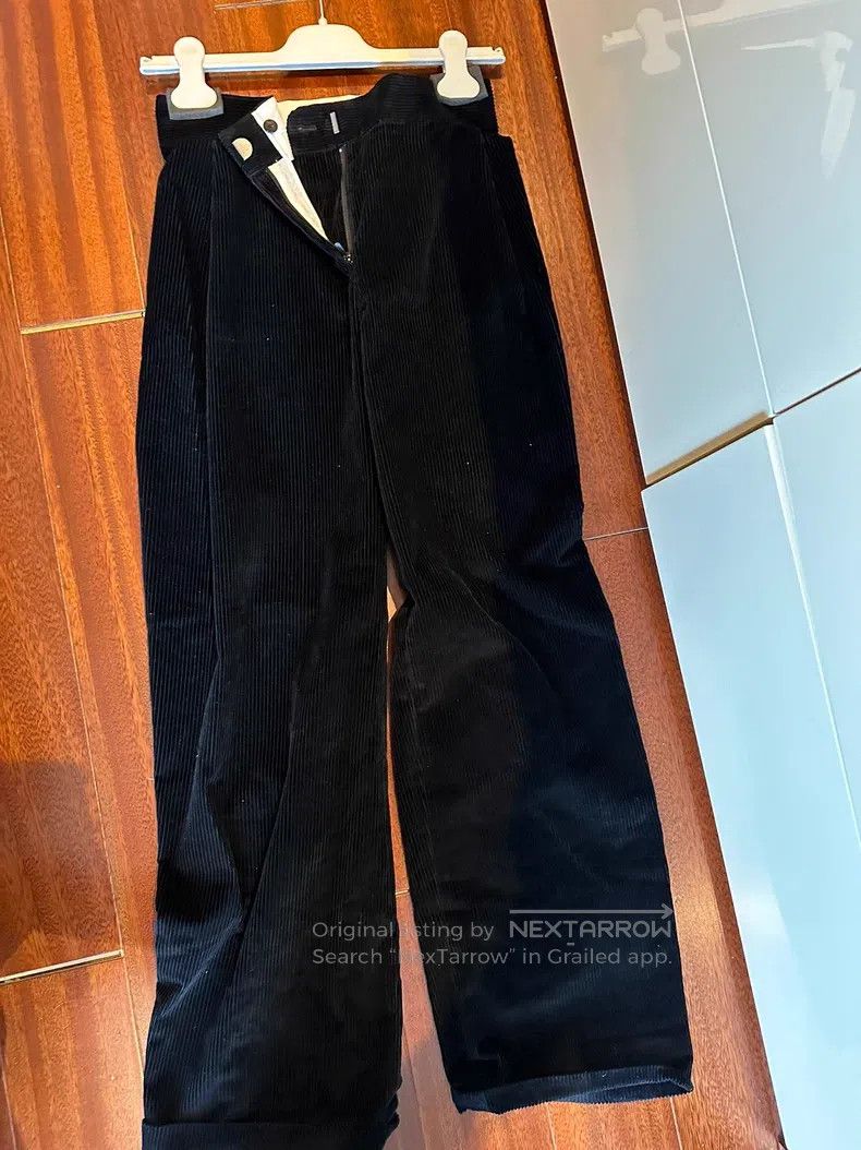 The Row The Row size 2 Black Corduroy Pants Size 25" / US 0 / IT 36 - 3 Thumbnail