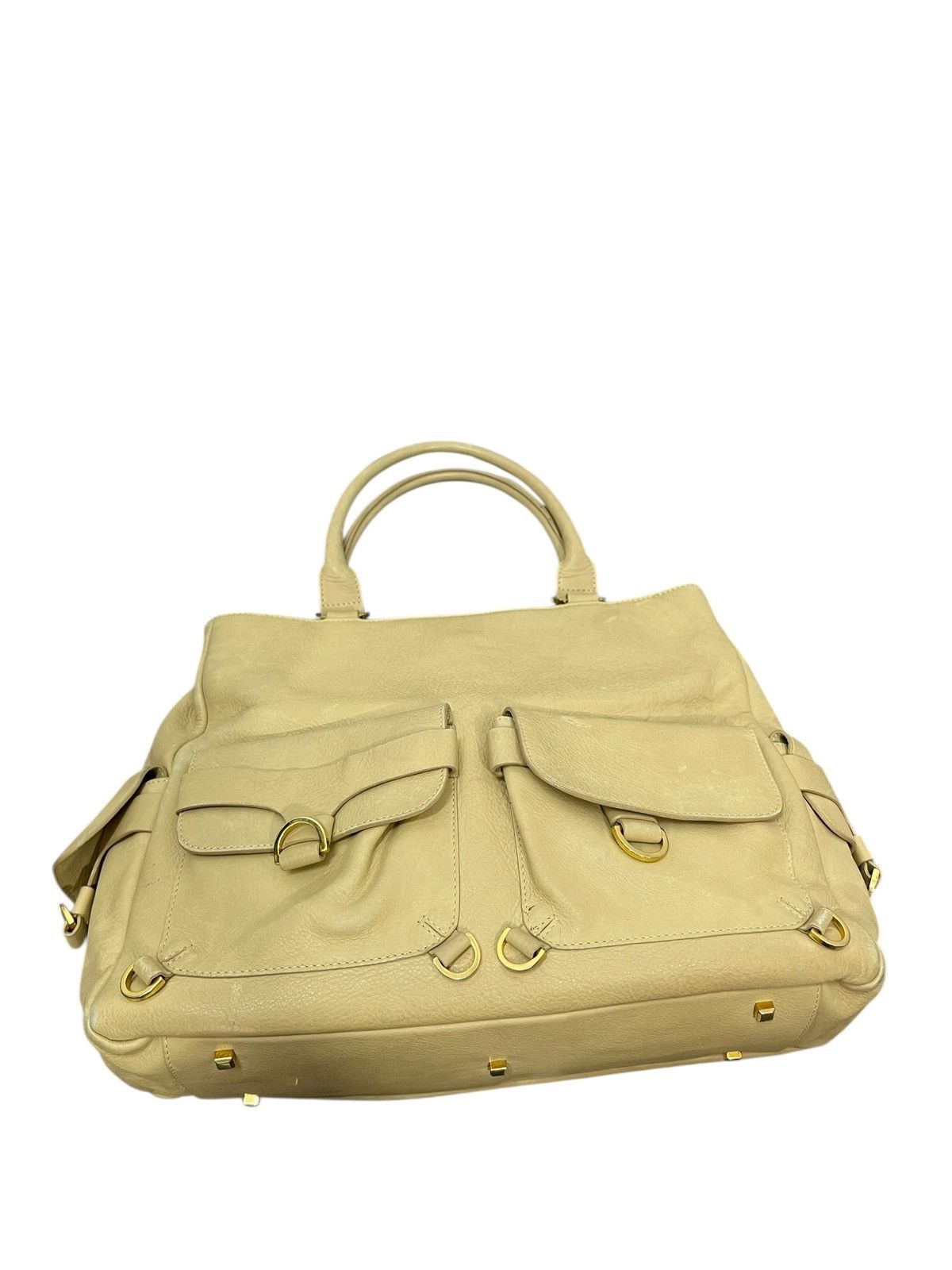 Bruno Magli Full Leather Bruno Magli Italy Tote Bag 1🟩0 Size ONE SIZE - 5 Thumbnail