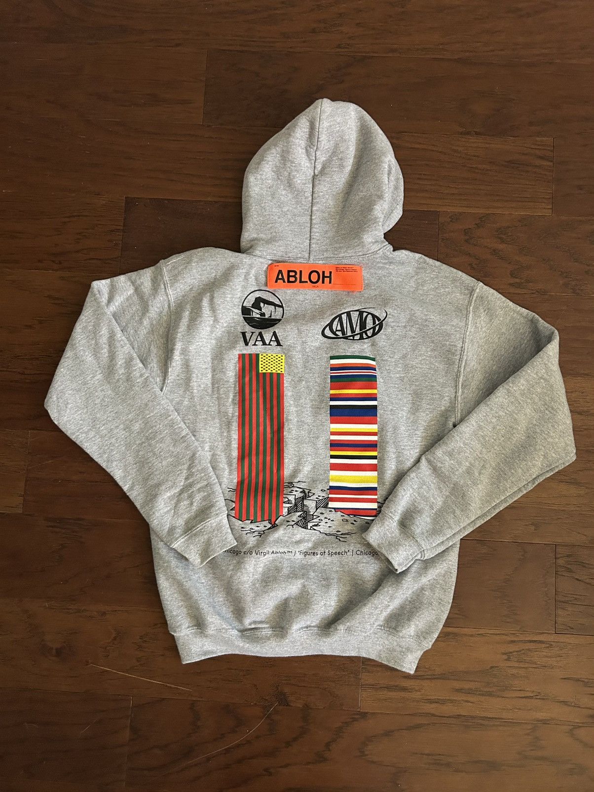 Virgil Abloh Virgil Abloh x Champion Figures of Speech MCA Hoodie Size US S / EU 44-46 / 1 - 2 Thumbnail