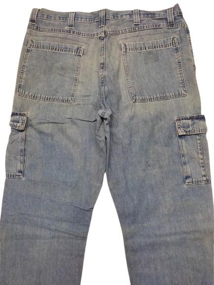 Vintage × Wrangler VINTAGE WRANGLER CARGO JEANS DISTRESSED STYLE Size US 41 - 4 Thumbnail