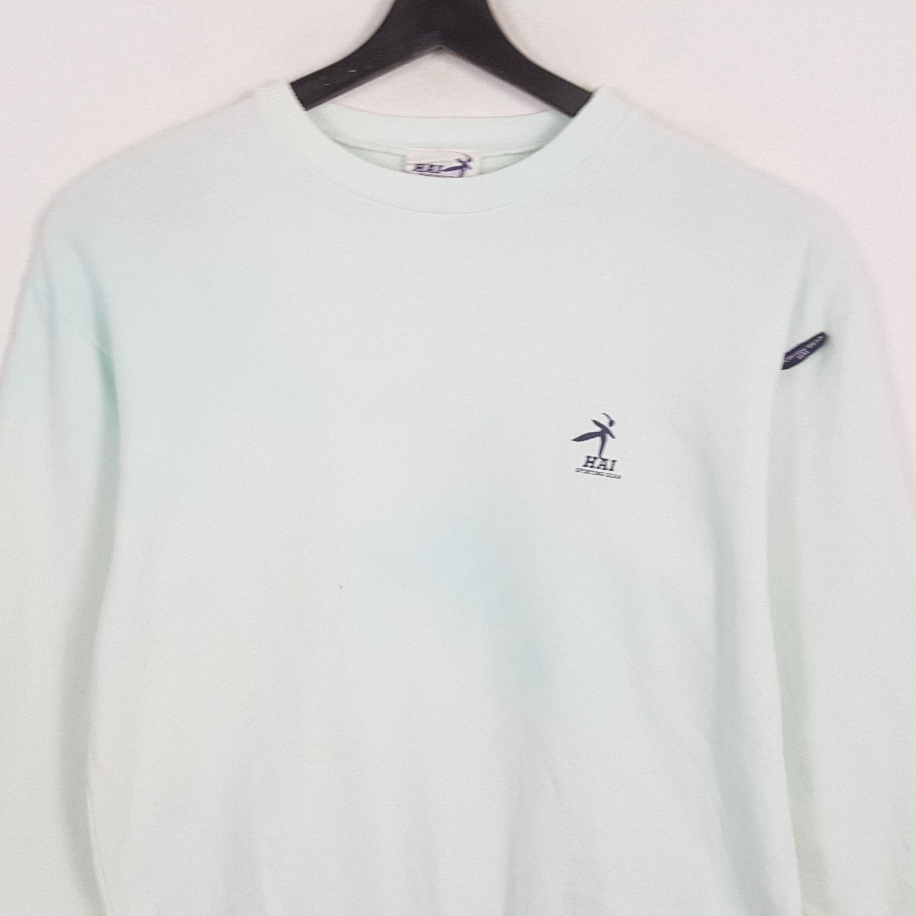 Hai Sporting Gear × Issey Miyake × Vintage HAI SPORTING GEAR by ISSEY MIYAKE Designer Sweatshirt Size US M / EU 48-50 / 2 - 2 Thumbnail