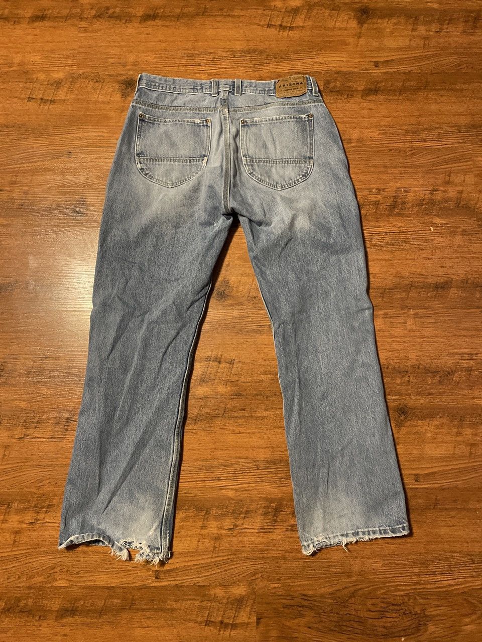 Arizona Jean Co. Vintage Arizona Jean Company Bootcut Light Wash Blue Jeans Size US 34 / EU 50 - 5 Thumbnail