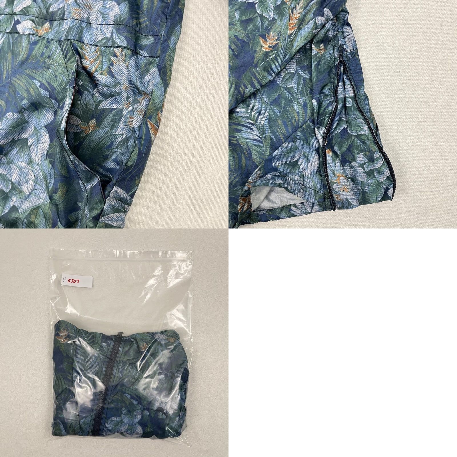 Tommy Bahama VINTAGE Tommy Bahama Jacket Mens M Botanico Beach Floral Hooded Windbreaker Tropic Prep Size US M / EU 48-50 / 2 - 8 Thumbnail