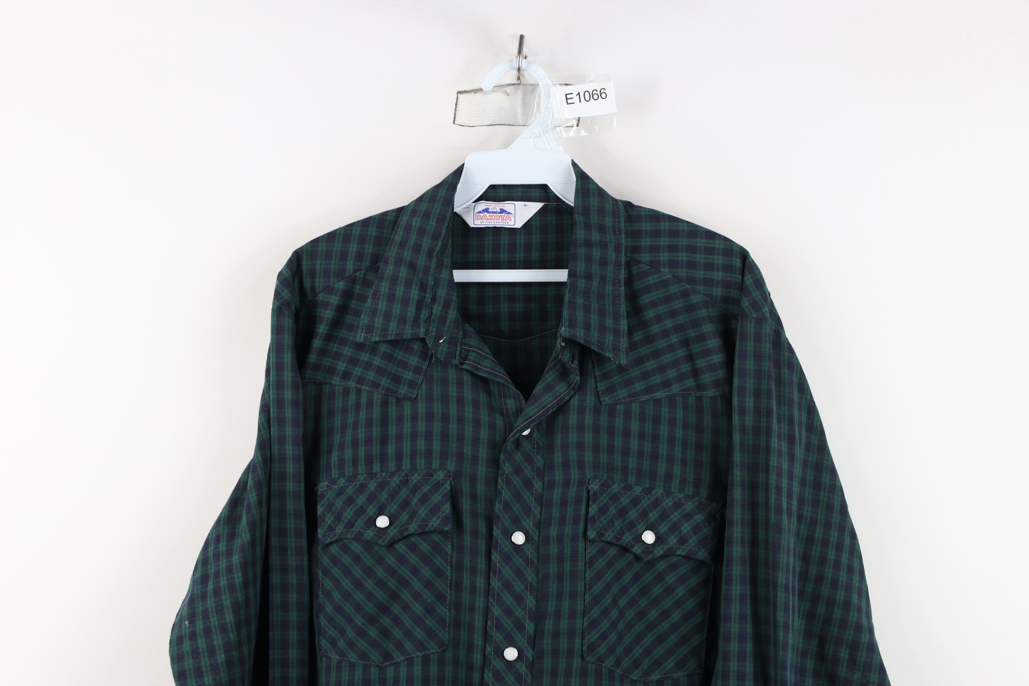 FiveBrother Vintage 70s Five Brother Cowboy Snap Button Shirt USA Size US L / EU 52-54 / 3 - 2 Thumbnail