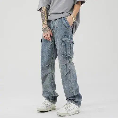 Japanese Brand Big Pocket Casual Pants Size US 32 / EU 48 - 1 Thumbnail