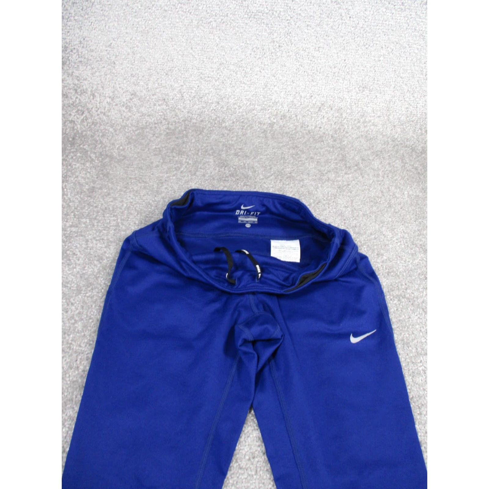 Nike VINTAGE? No. Nike Leggings Women XS Dri-Fit Blue Cropped Athletic Fit Activewear Gym Running Yoga Size 26" / US 2 / IT 38 - 3 Thumbnail