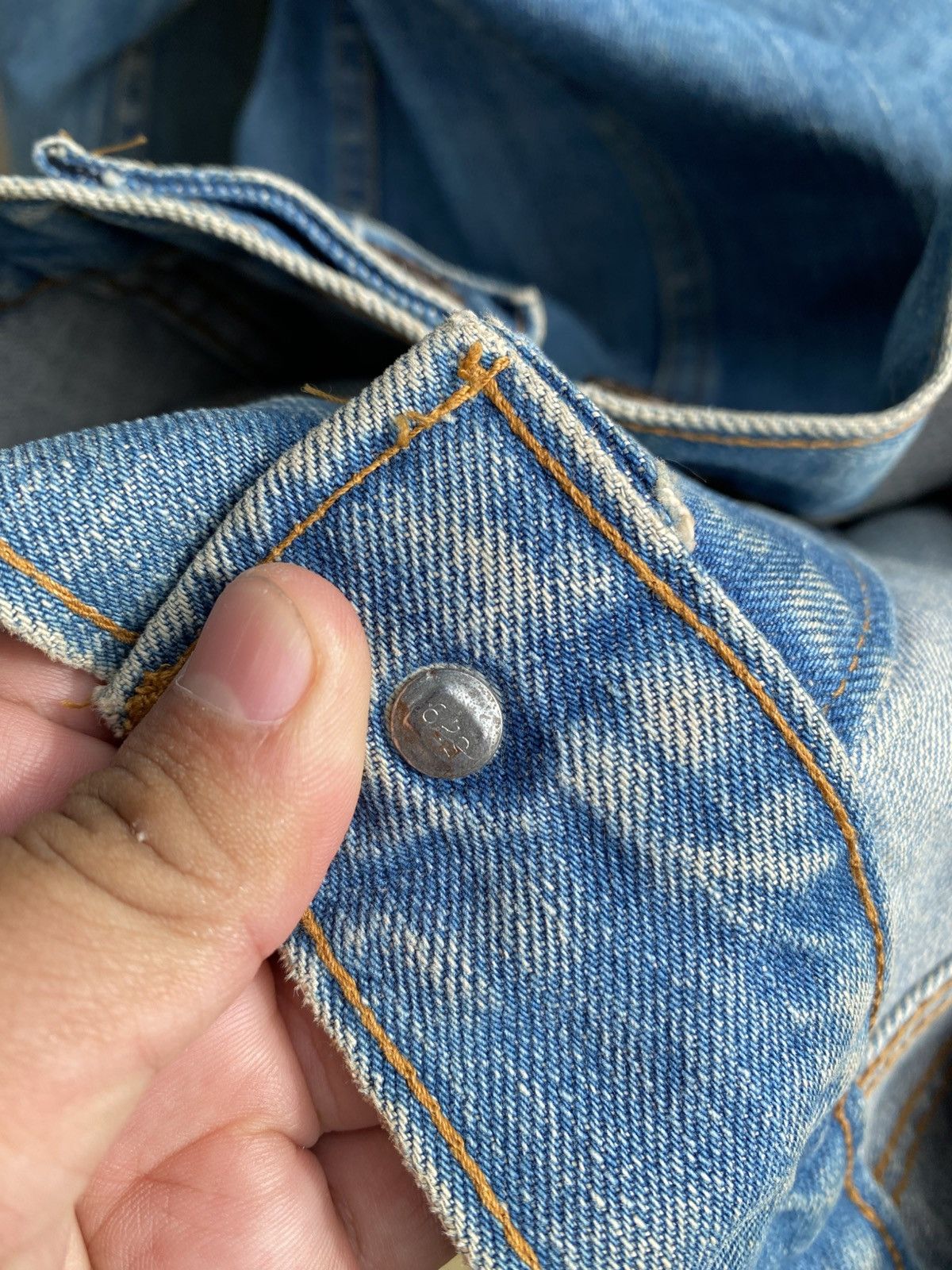 Levi's × Levi's Vintage Clothing × Vintage size 38 Vintage levi's trucker denime jakcet made in USA Size US M / EU 48-50 / 2 - 6 Thumbnail