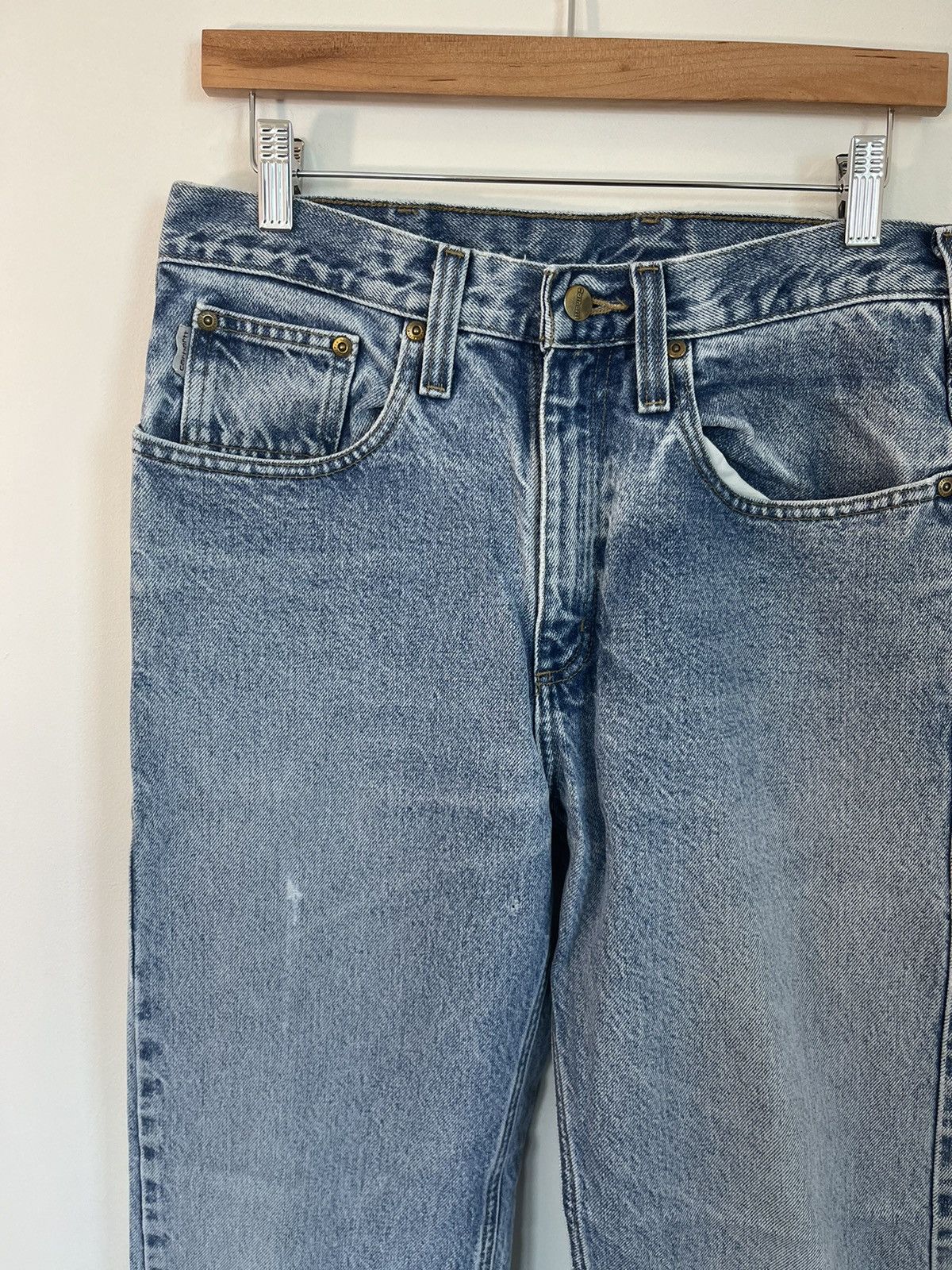 Carhartt Carhartt Vintage Basic Denim Blue Jeans Size US 33 - 3 Thumbnail